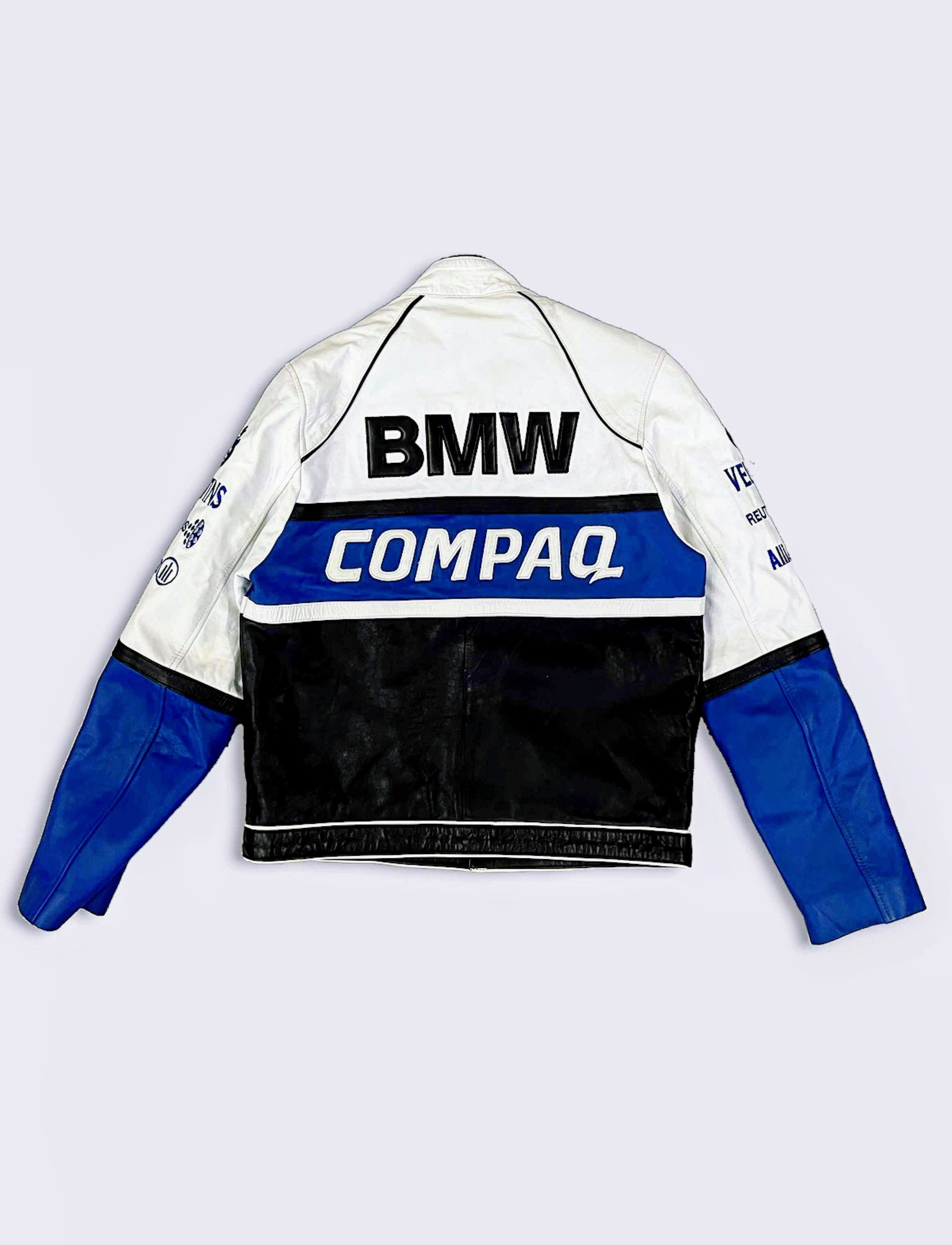 Formula 1 BMW Racing Leather Jacket Rare Streetwear Size US XL / EU 56 / 4 - 2 Thumbnail