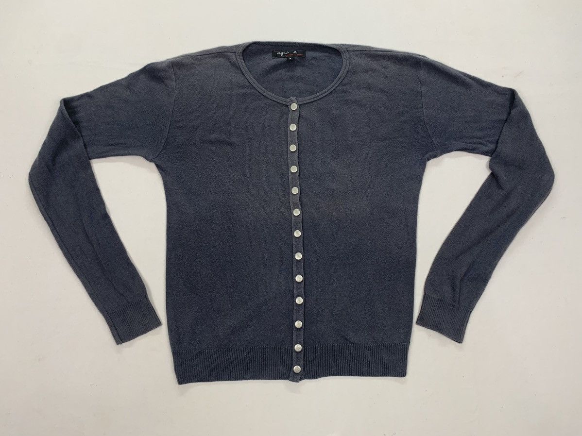 agnes b. Agnes B. Knitt snap button cardigan Size M / US 6-8 / IT 42-44 - 3 Thumbnail