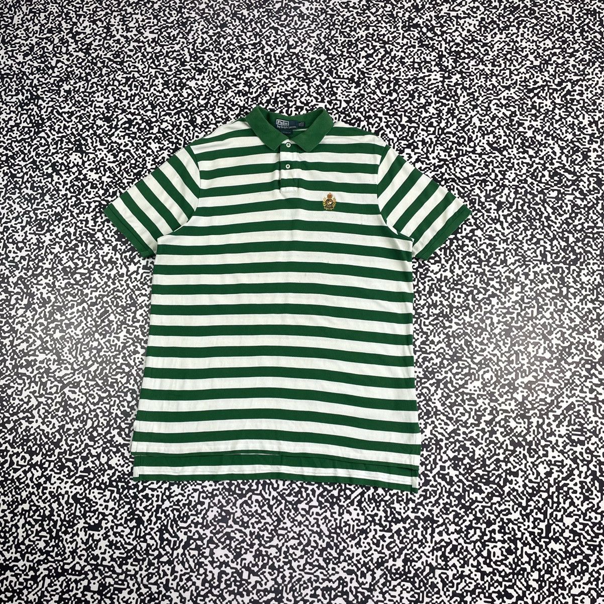 Polo Ralph Lauren Vintage 90s POLO RALPH LAUREN Striped Casual USA