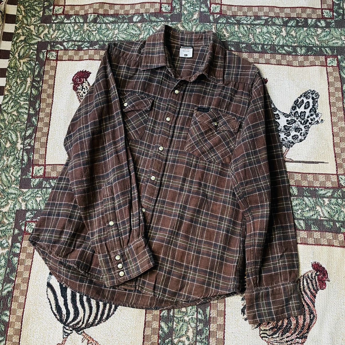 Columbia × Vintage Vintage Columbia Lamber Jack Flannel Size US S / EU 44-46 / 1 - 2 Thumbnail