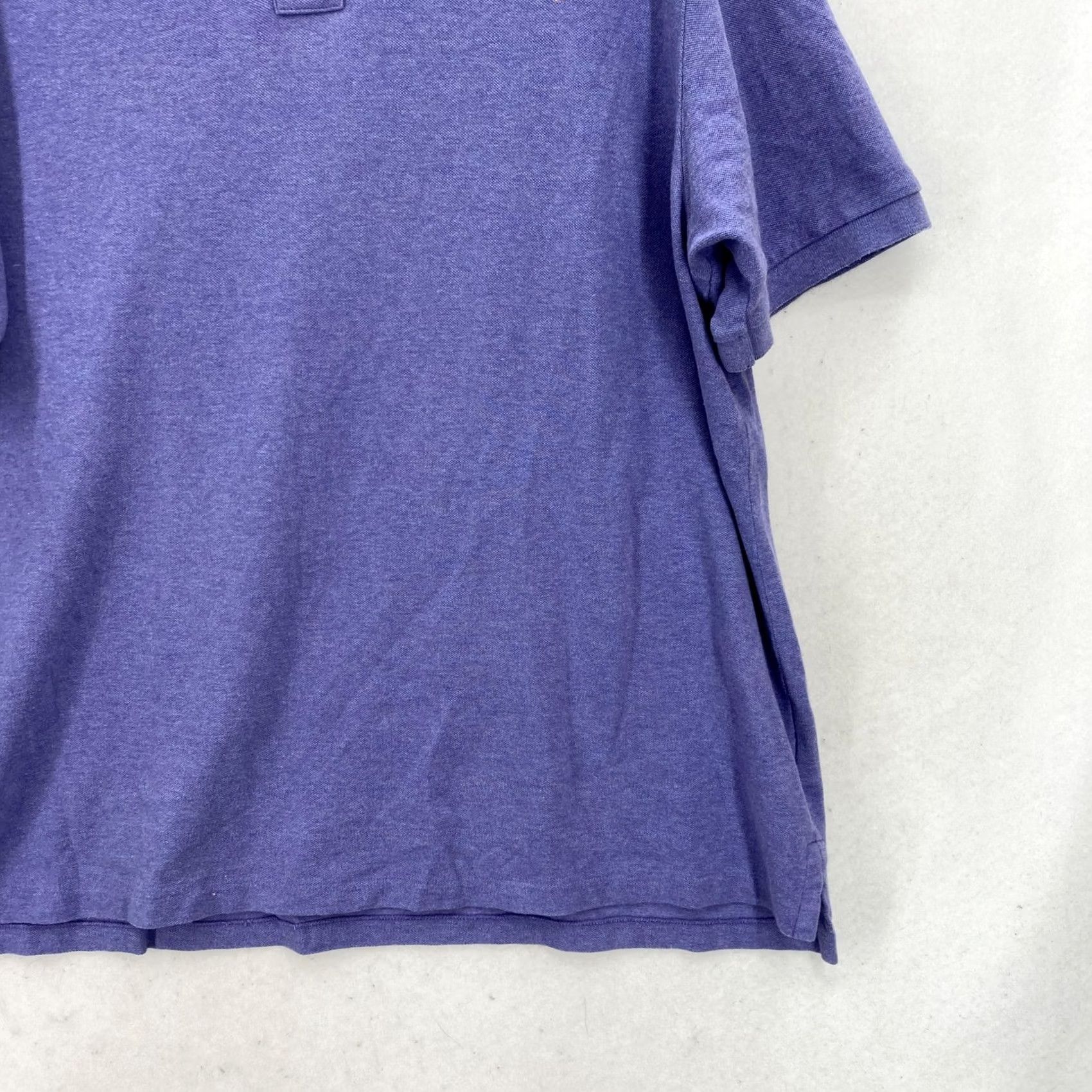 Polo Ralph Lauren Polo Ralph Lauren Shirt Mens 3XB Purple Cotton Short Sleeve Classic Polo Preppy Size US XXL / EU 58 / 5 - 3 Thumbnail