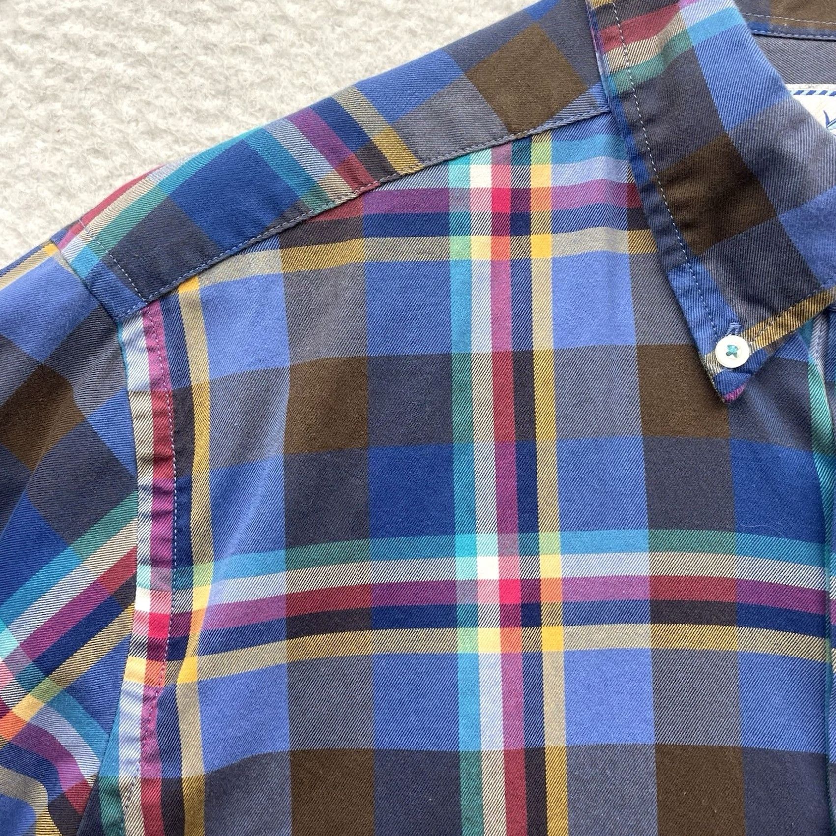 Southern Tide Southern Tide Shirt Mens M Classic Fit Multicolor Plaid Button-Up Casual Preppy Capstone Size US M / EU 48-50 / 2 - 4 Thumbnail