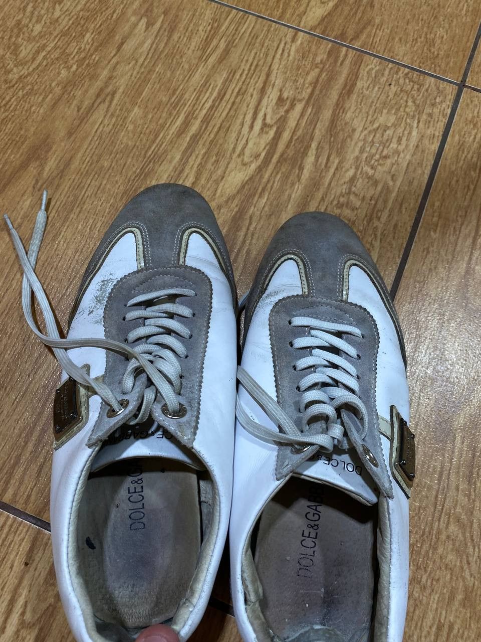 Dolce & Gabbana VINTAGE DOLCE&GABBANA LOW LEATHER SHOES Y2K Size US 7 / EU 40 - 19 Thumbnail