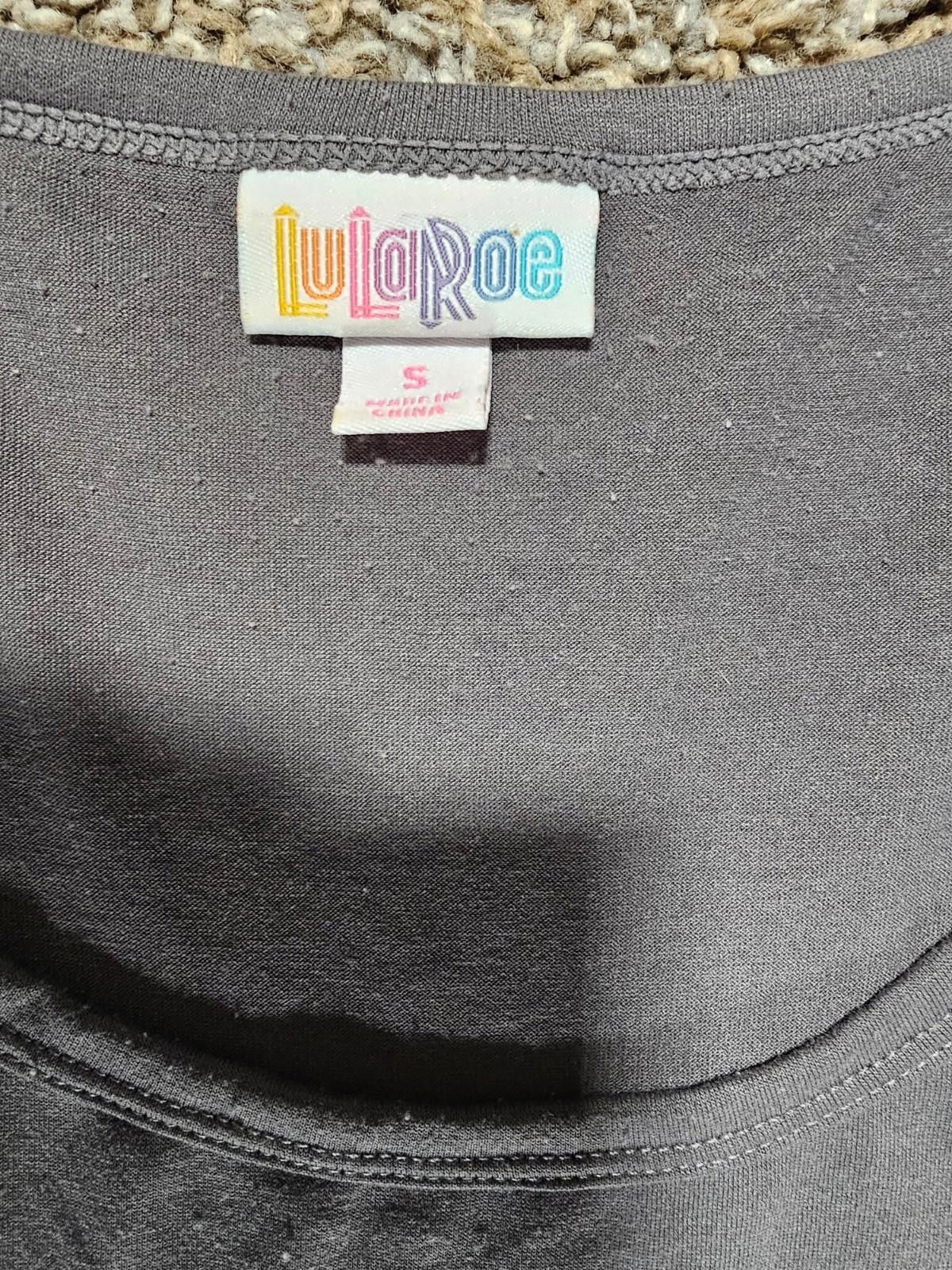 Other Lularoe Small Gray Long Dress Size S / US 4 / IT 40 - 2 Thumbnail