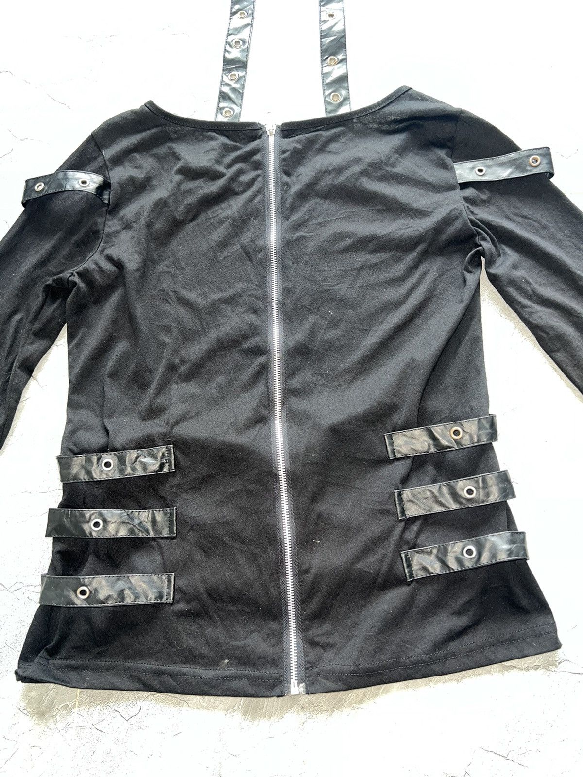 Tripp NYC Drug Honey gothic punk leather straps top ➕☠️ Size M / US 6-8 / IT 42-44 - 6 Thumbnail