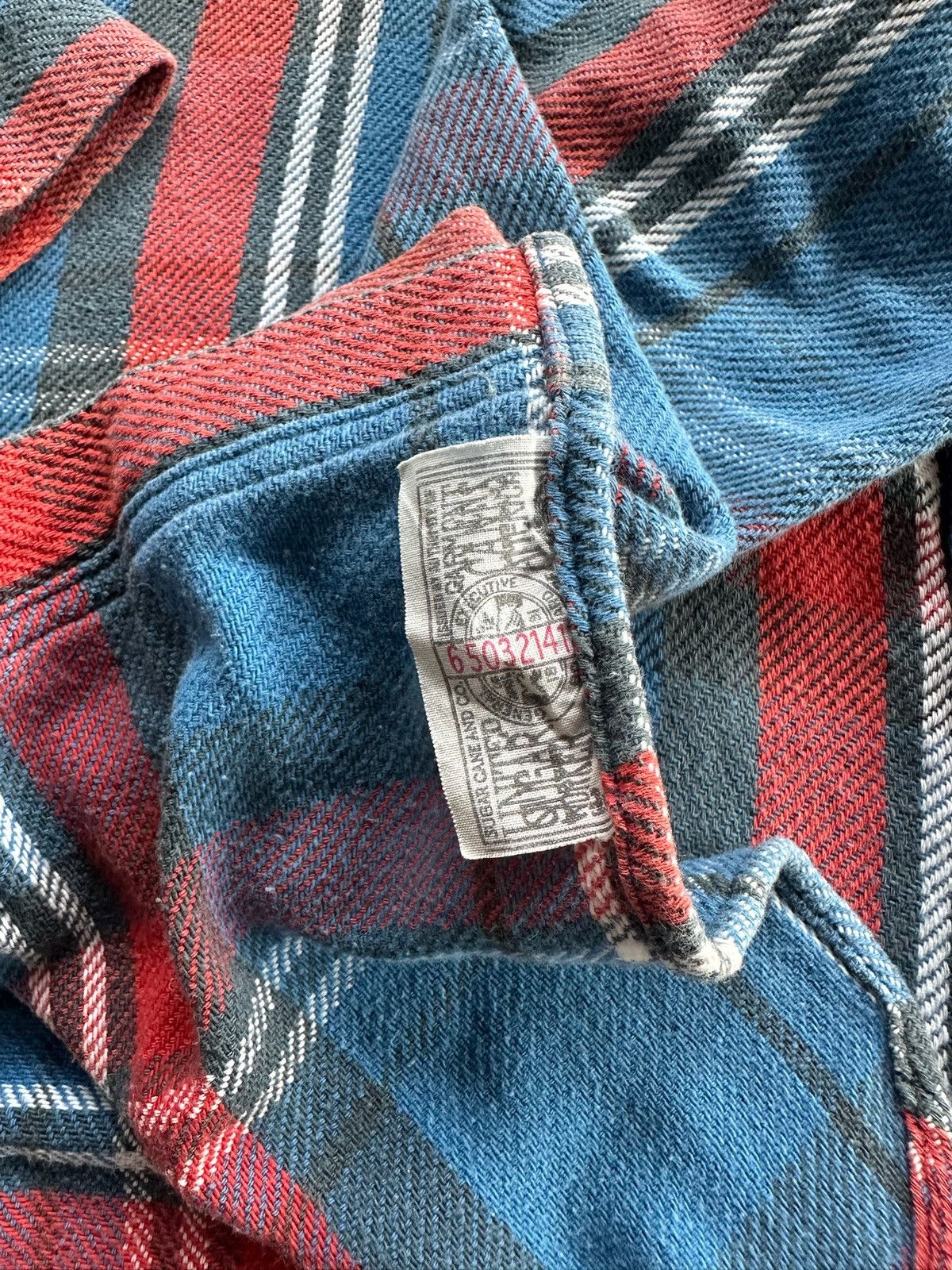 Sugar Cane Sugar Cane Button Up Flannel Shirt Size US M / EU 48-50 / 2 - 5 Thumbnail