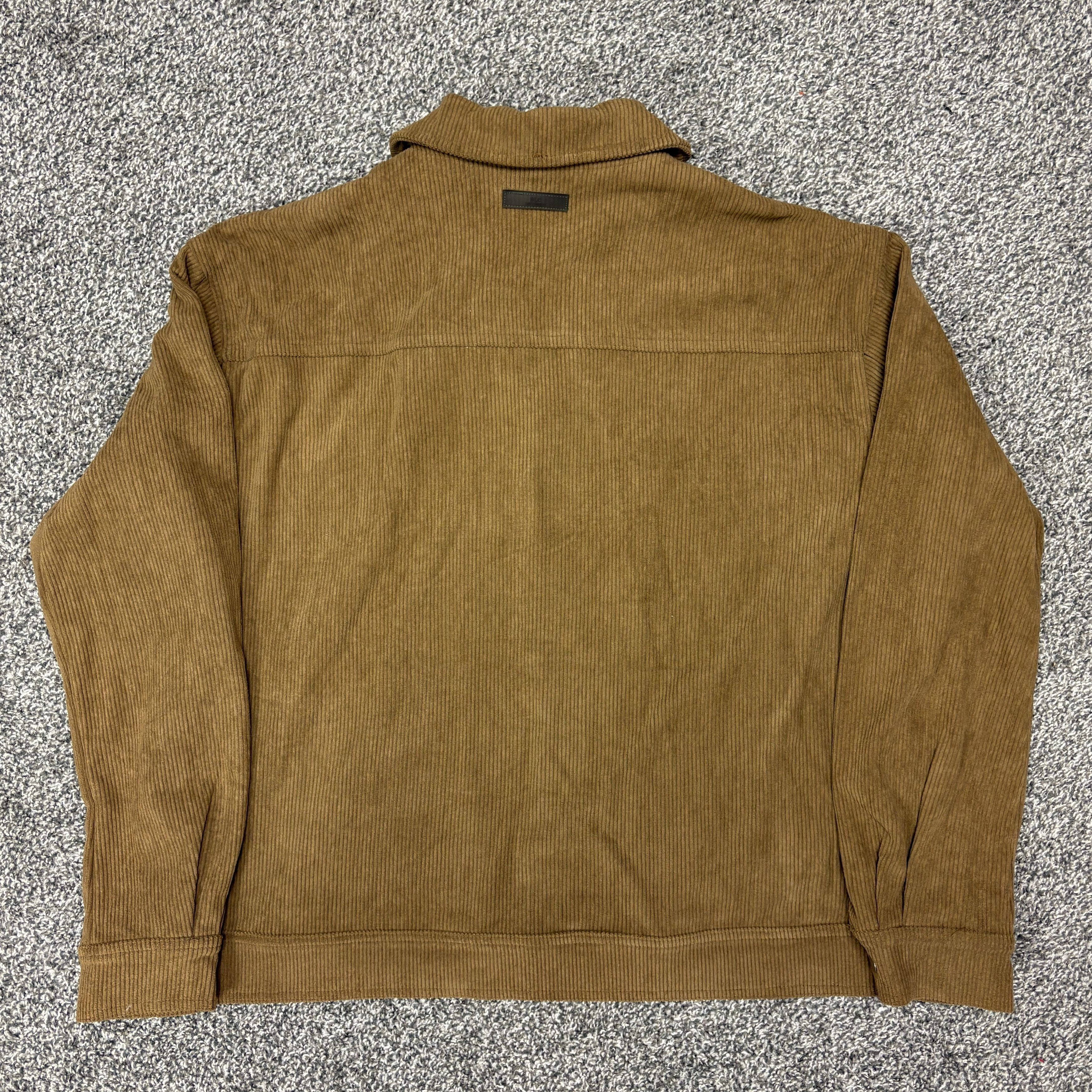 Richie Le Collection Richie Le Collection Corduroy Overshirt/Jacket Brown Size XL Size US XL / EU 56 / 4 - 5 Thumbnail