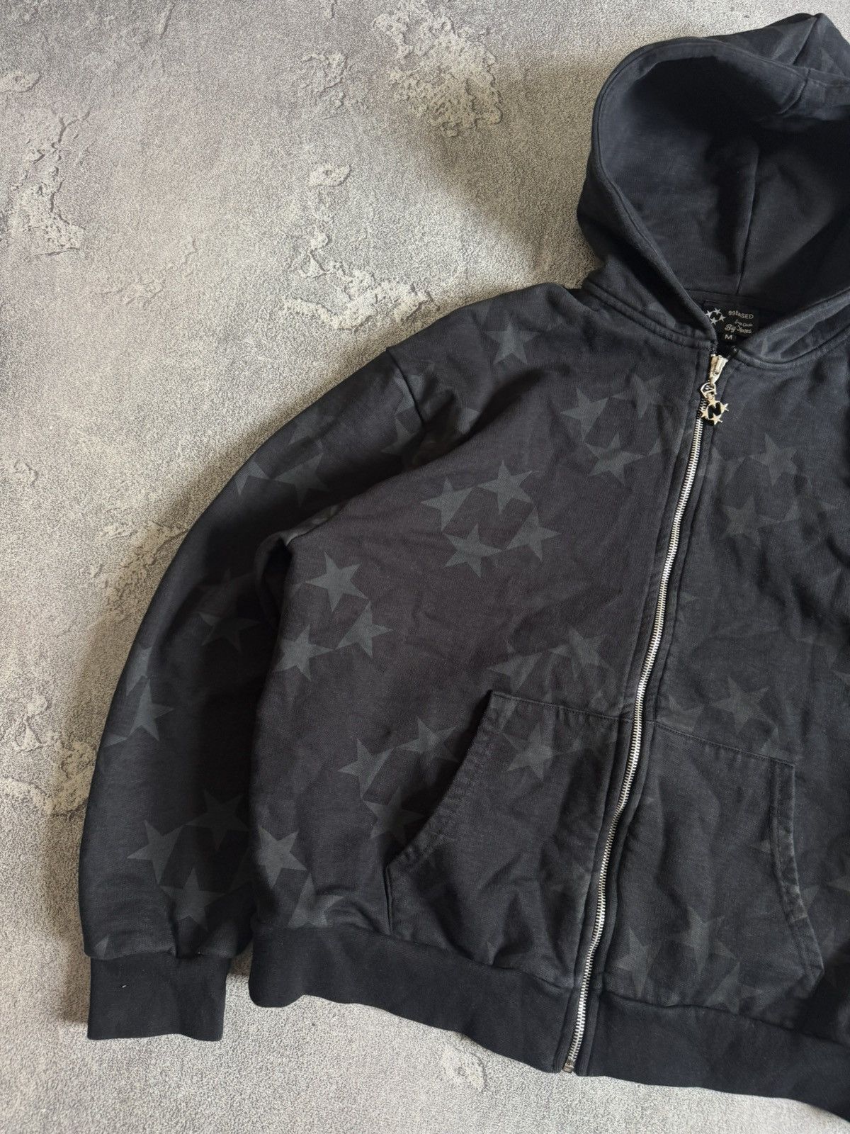 Designer 99BASED M zip heavyweight monogram STAR ⭐ OG hoodie jumper Size US M / EU 48-50 / 2 - 6 Thumbnail