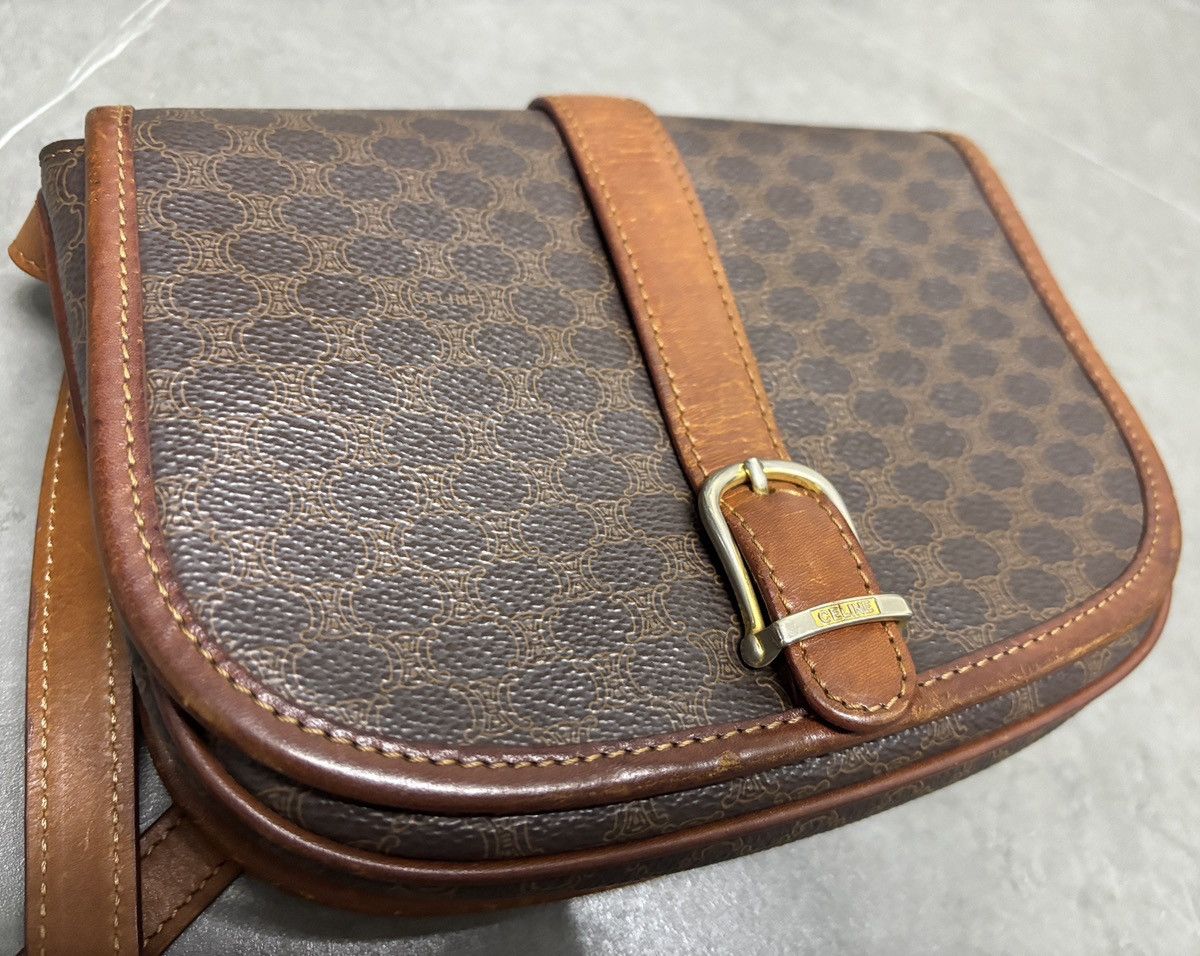 Celine × Vintage Vintage Celine Folco bag monogram Size ONE SIZE - 9 Thumbnail