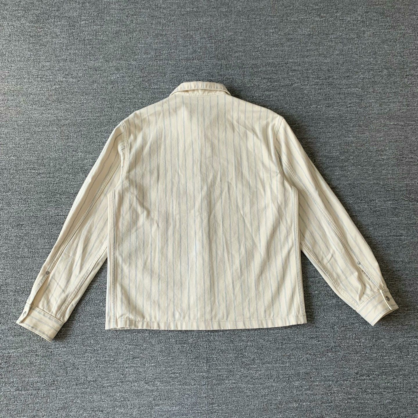 Dior Dior x Hylton Nel Striped Denim Jacket Size US L / EU 52-54 / 3 - 1 Thumbnail