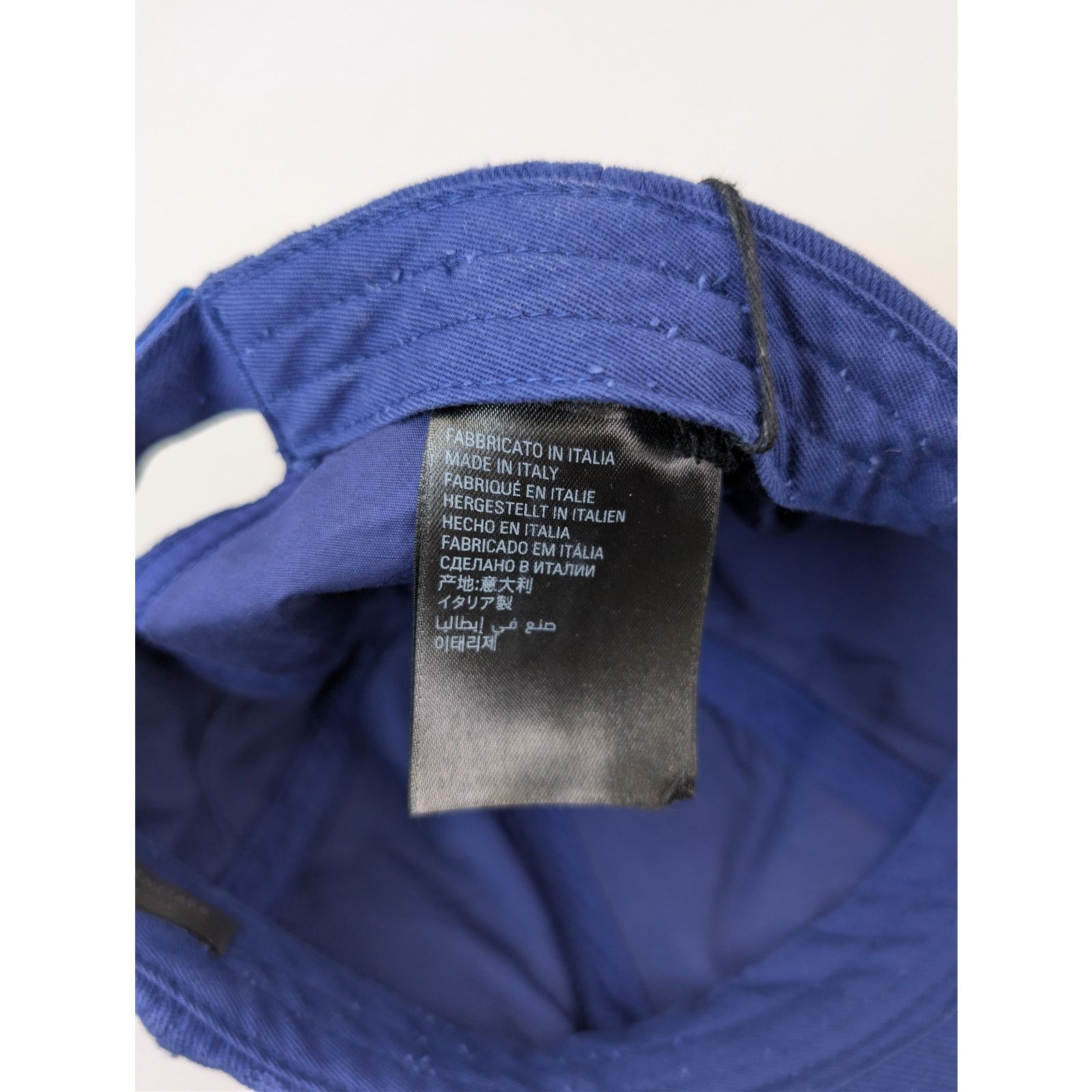 Balenciaga o1rshd1 Size: L / Cotton Baseball Cap / Hat in Sapphire Size ONE SIZE - 10 Thumbnail