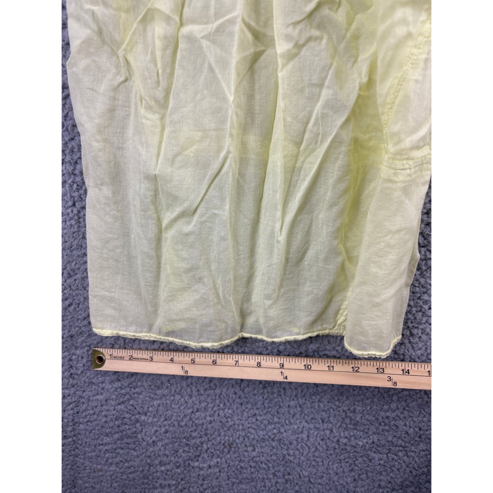 Free People Free People Wide Leg Harem Pull on Pants Womens Small Yellow Size 27" / US 4 / IT 40 - 5 Thumbnail
