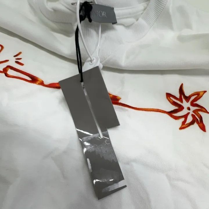 Dior Dior x Travis Scott White Graphic Tee 0079-2507