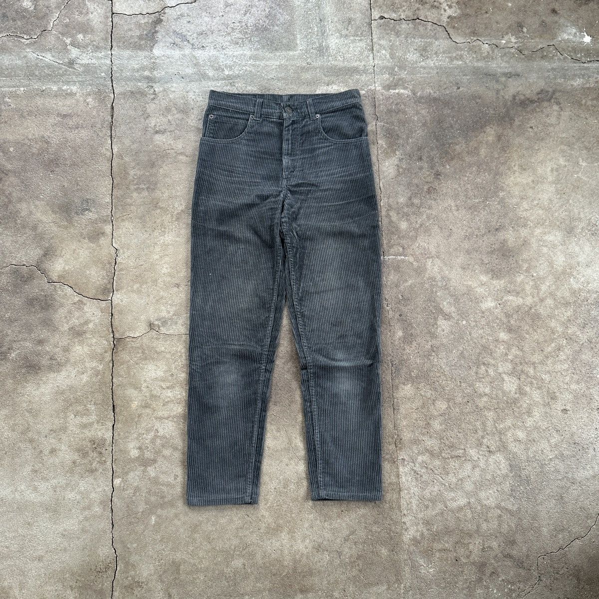 Levi's Vintage Levi’s Corduroy Velvet Gray Pants Size 24" / US 00 / IT 34 - 1 Thumbnail