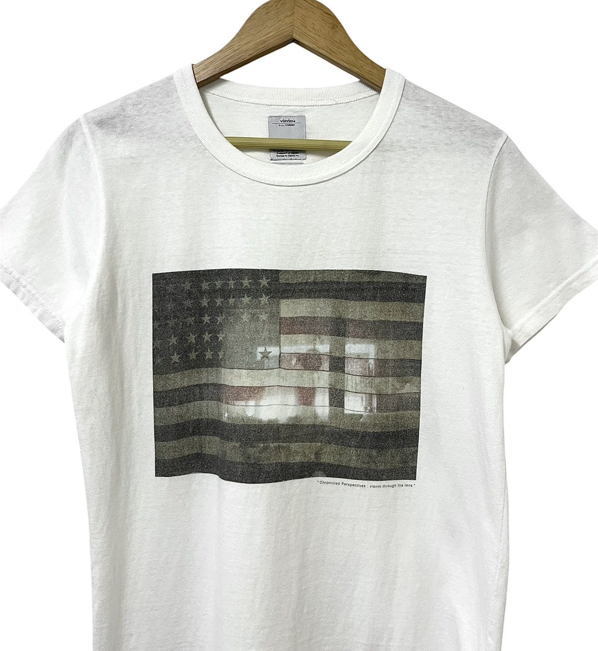 Visvim 2001 VISVIM CHRONICLED PERSPECTIVES FLAG JAPANESE TSHIRT Size US S / EU 44-46 / 1 - 3 Thumbnail