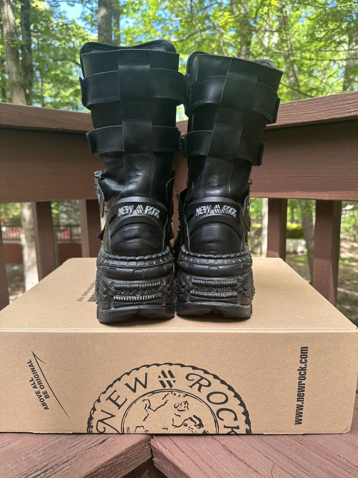 New Rock NEW ROCK M-WALL422-S2 BOOTS Size US 13 / EU 46 - 9 Thumbnail