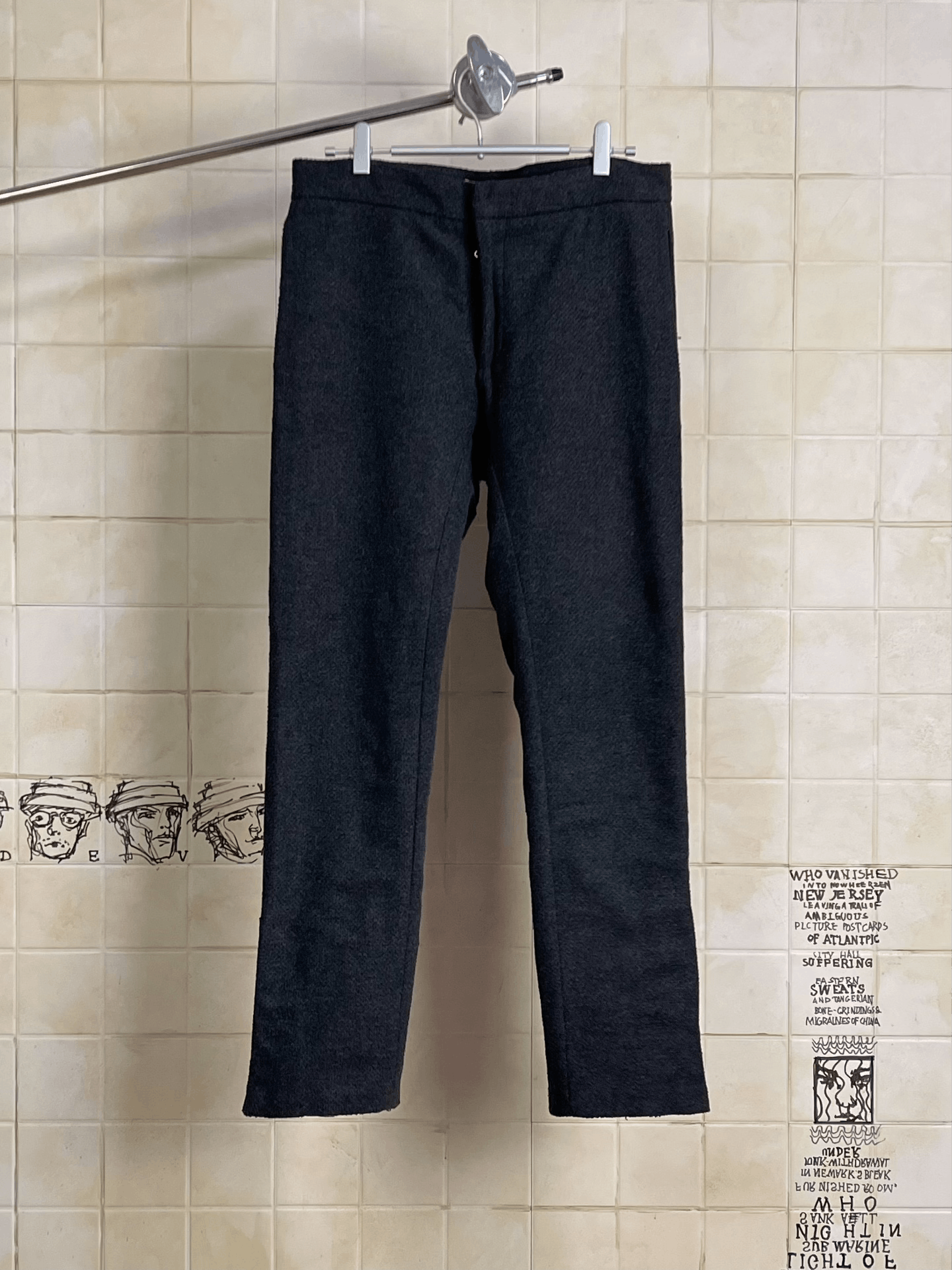 JW Anderson J.W.ANDERSON Wool Trousers with RIRI Zipper Size US 30 / EU 46 - 1 Thumbnail