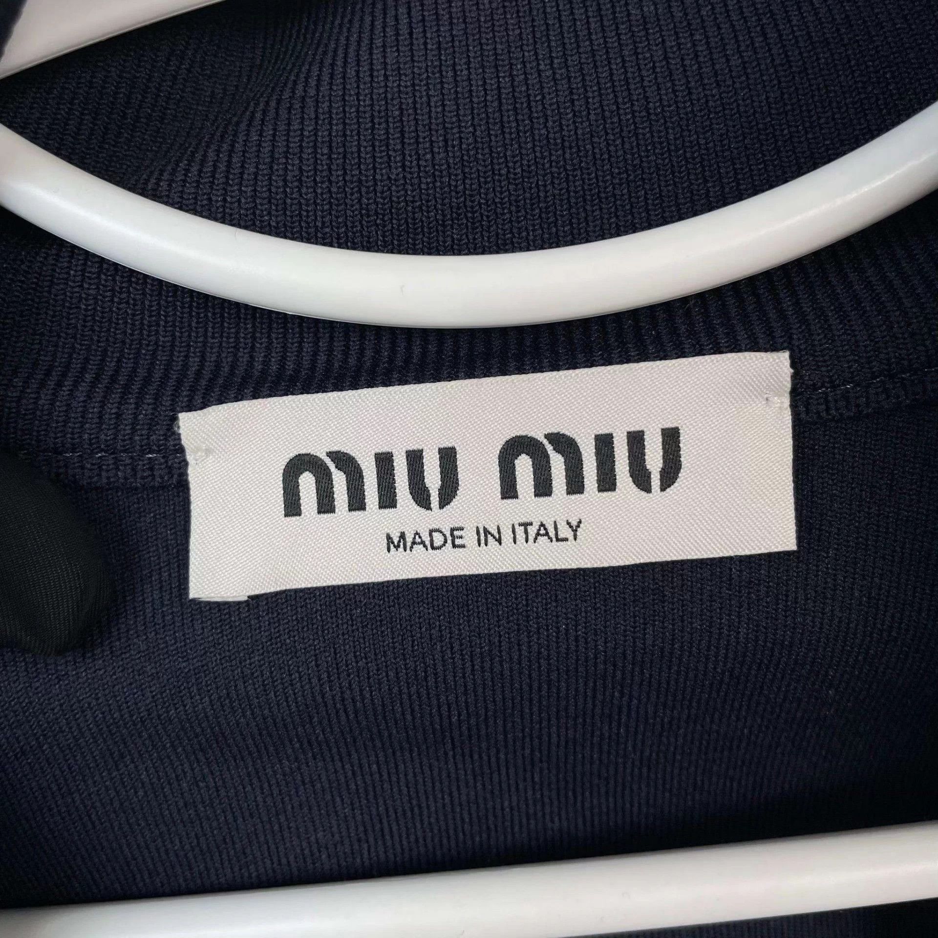 Miu Miu MIU MIU Navy Blue Jacket 40 Size US XXS / EU 40 - 3 Thumbnail