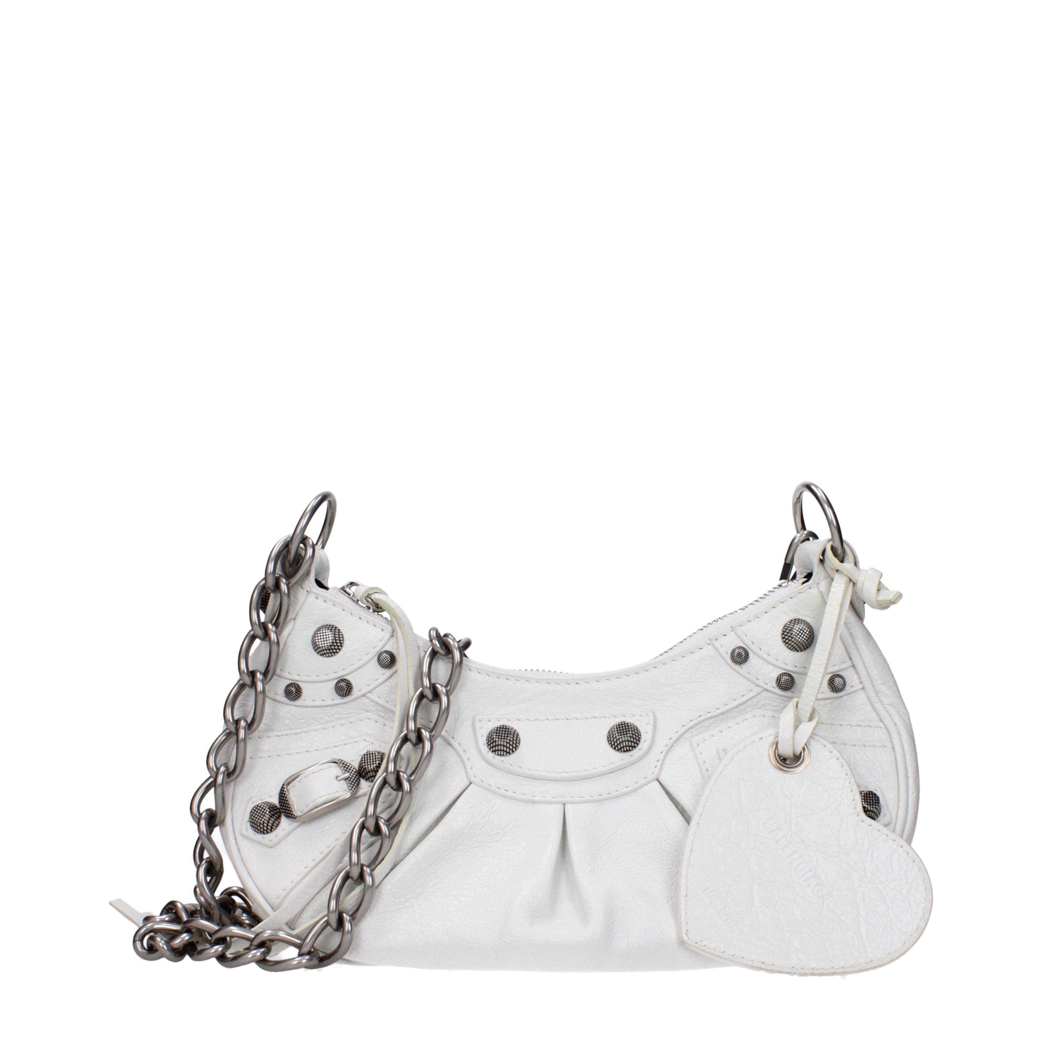 Balenciaga Crossbody Bag In Leather in Pink, Women's