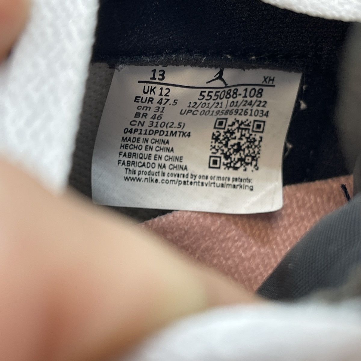 Nike Air Jordan 1 high OG stage haze Size US 13 / EU 46 - 8 Thumbnail