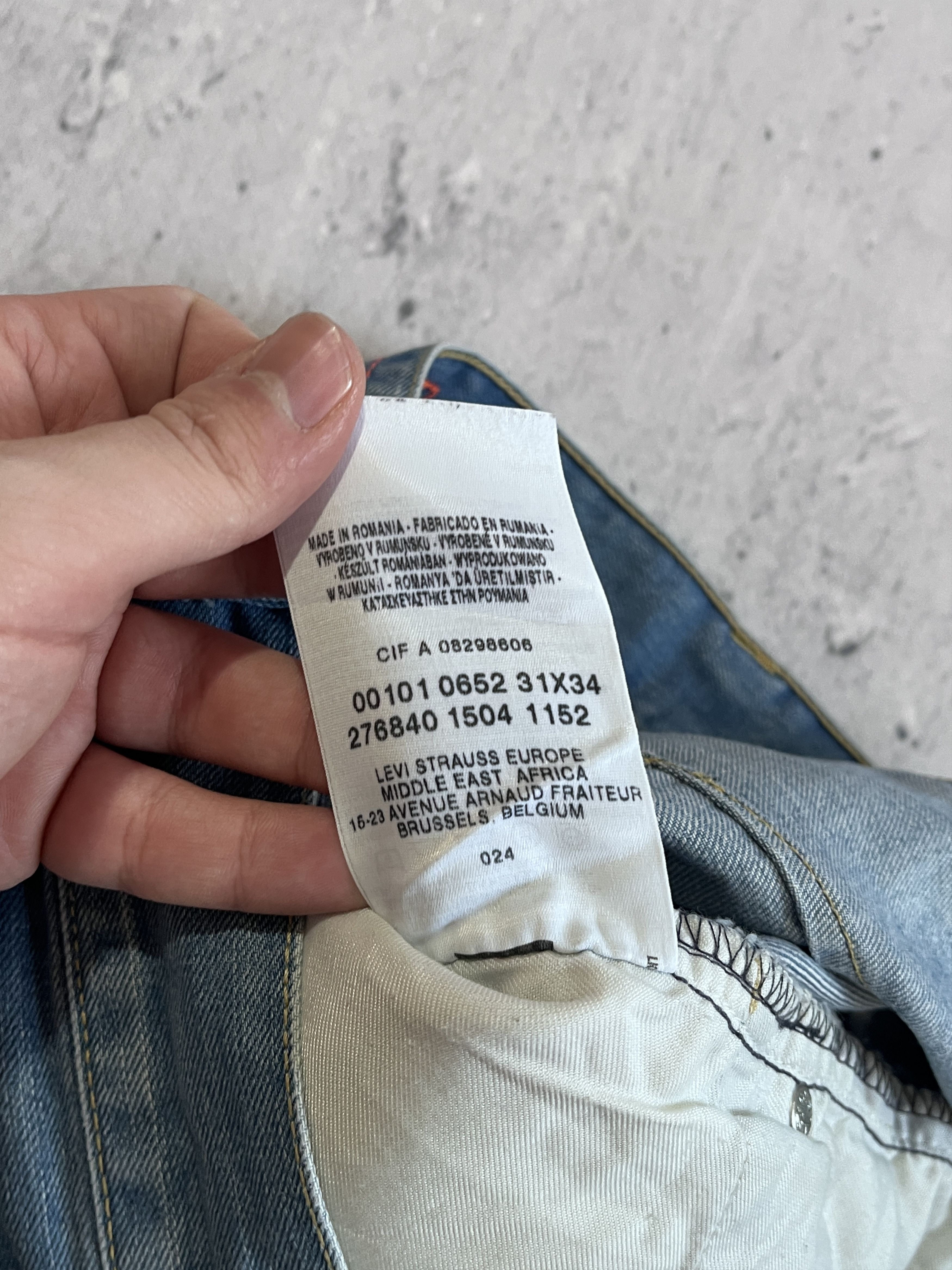 Levi's LEVI'S ENGINEERED JEANS 2004 TWISTED LEG VINTAGE Y2K DENIM Size US 31 - 7 Thumbnail