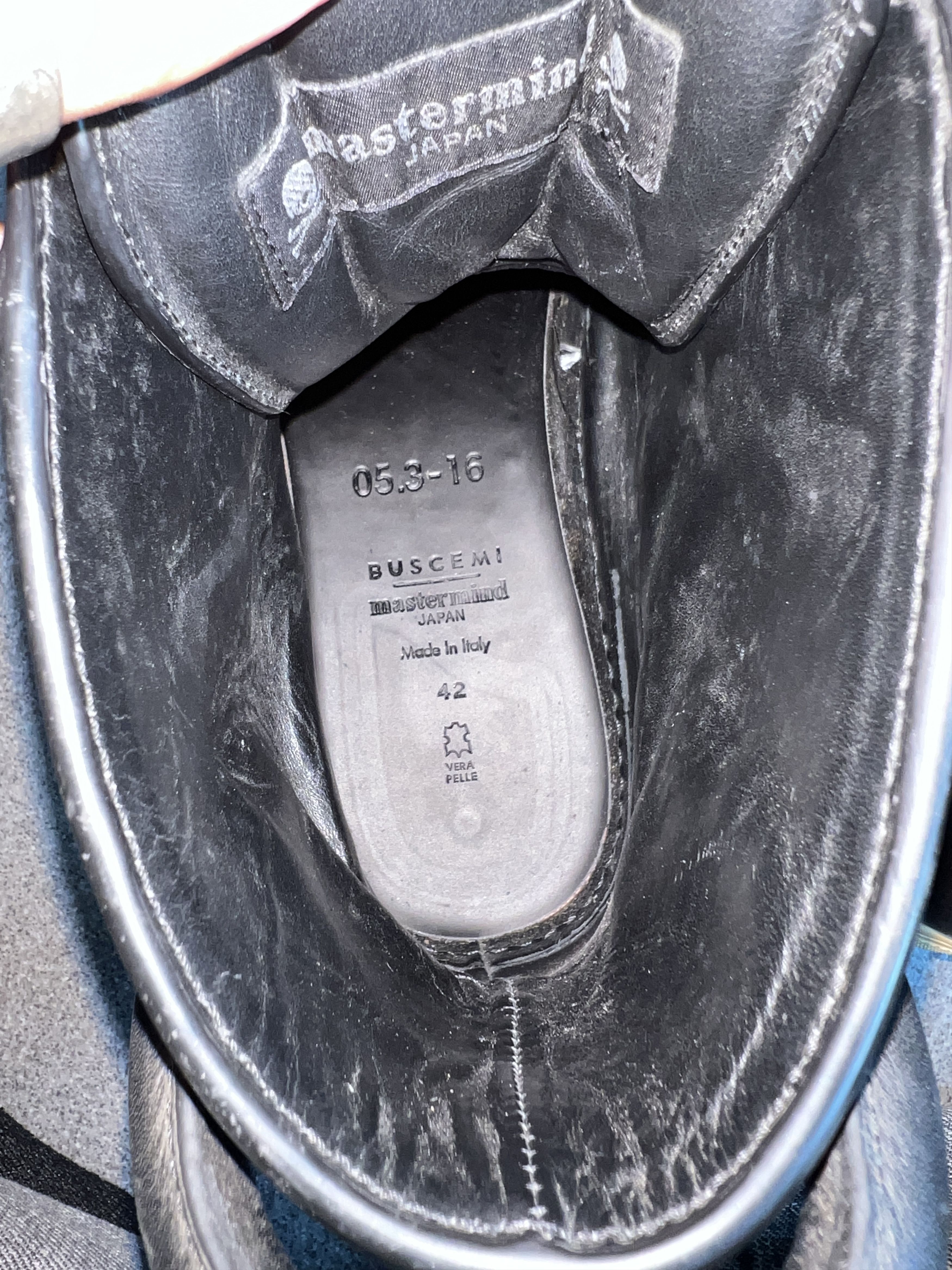 Mastermind Japan Buscemi x Mastermind Japan Lock Hi Sneakers EU42 Size US 9 / EU 42 - 20 Thumbnail