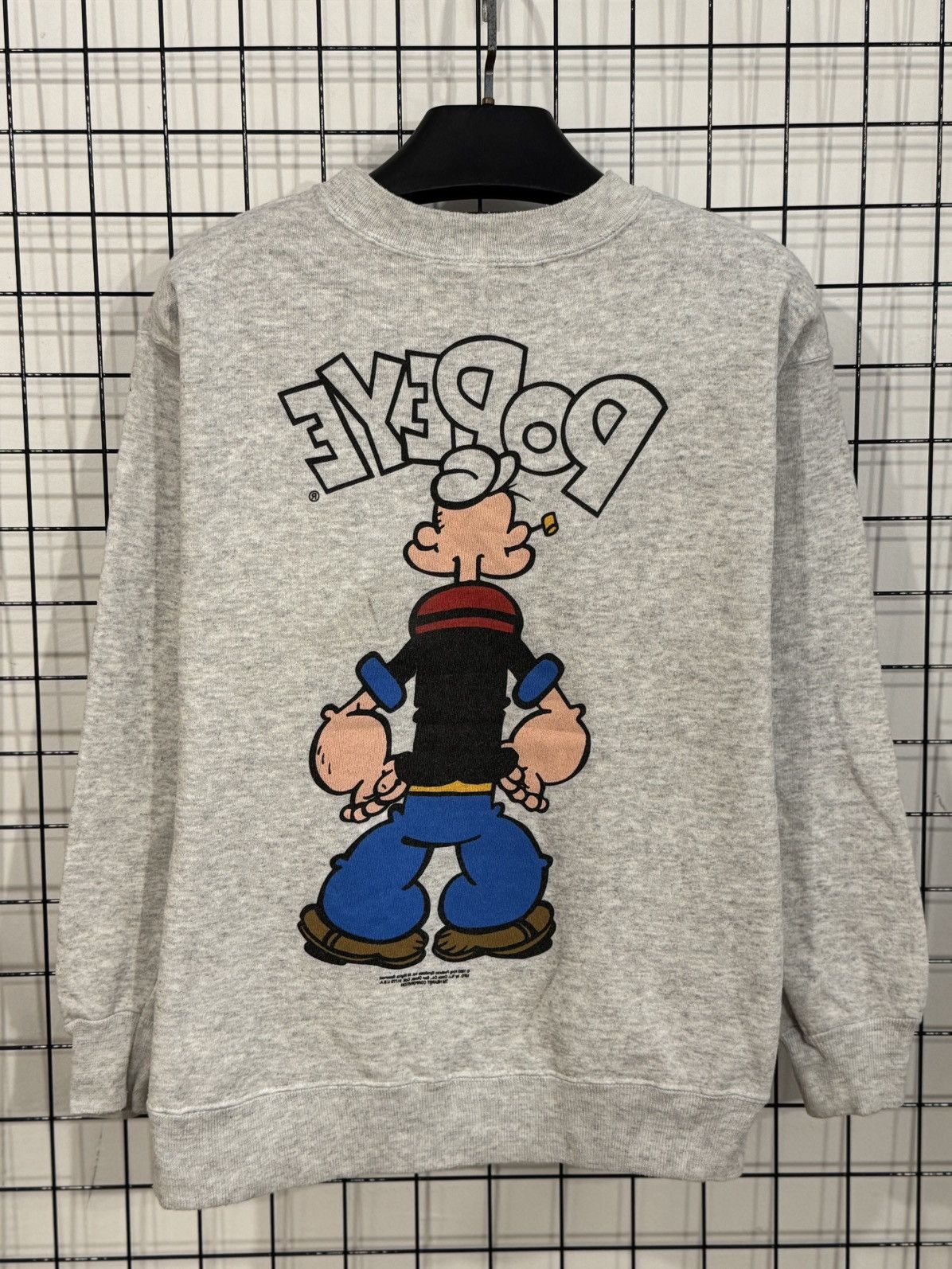 Cartoon Network vintage Popeye crewneck sweatshirt. Size US M / EU 48-50 / 2 - 4 Thumbnail