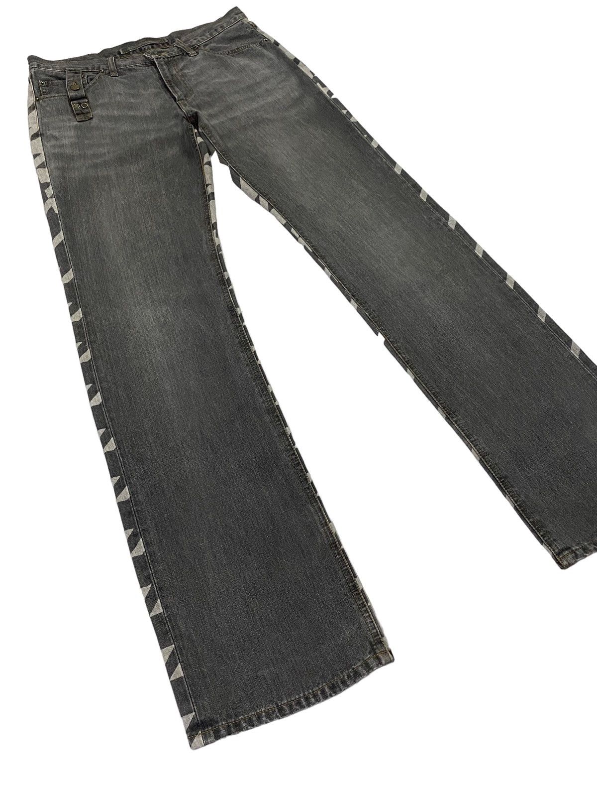 Japanese Brand × PPFM PPFM Prints Highland Denim Pants Size US 31 - 23 Thumbnail