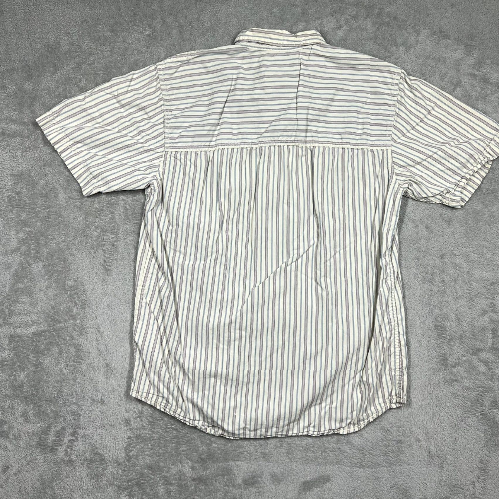 Alife Outdoor Life Shirt Button Down Shirt M Ivory Striped Men Size US M / EU 48-50 / 2 - 7 Thumbnail