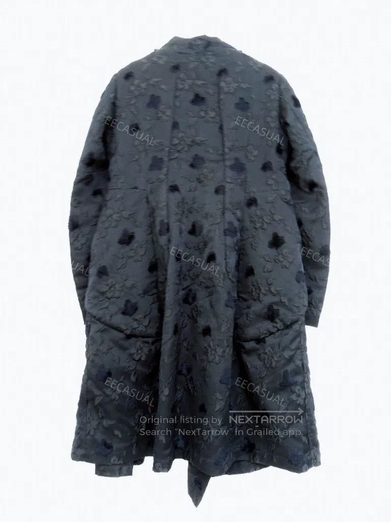Comme des Garcons Comme Des Garcons Black and white floral long coat Size M / US 6-8 / IT 42-44 - 3 Thumbnail