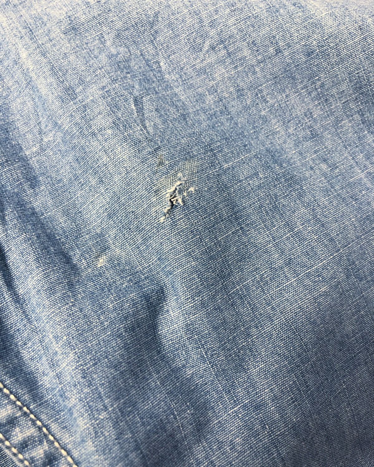 Lemaire × Uniqlo Rare Uniqlo X Lemaire Denim Button Ups Shirt Size US M / EU 48-50 / 2 - 11 Thumbnail