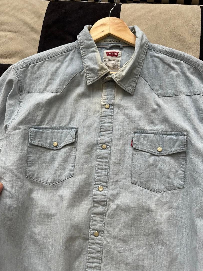 Levi's × Levi's Vintage Clothing × Other LEVIS BUTTON UP SHIRT Size US XL / EU 56 / 4 - 3 Thumbnail