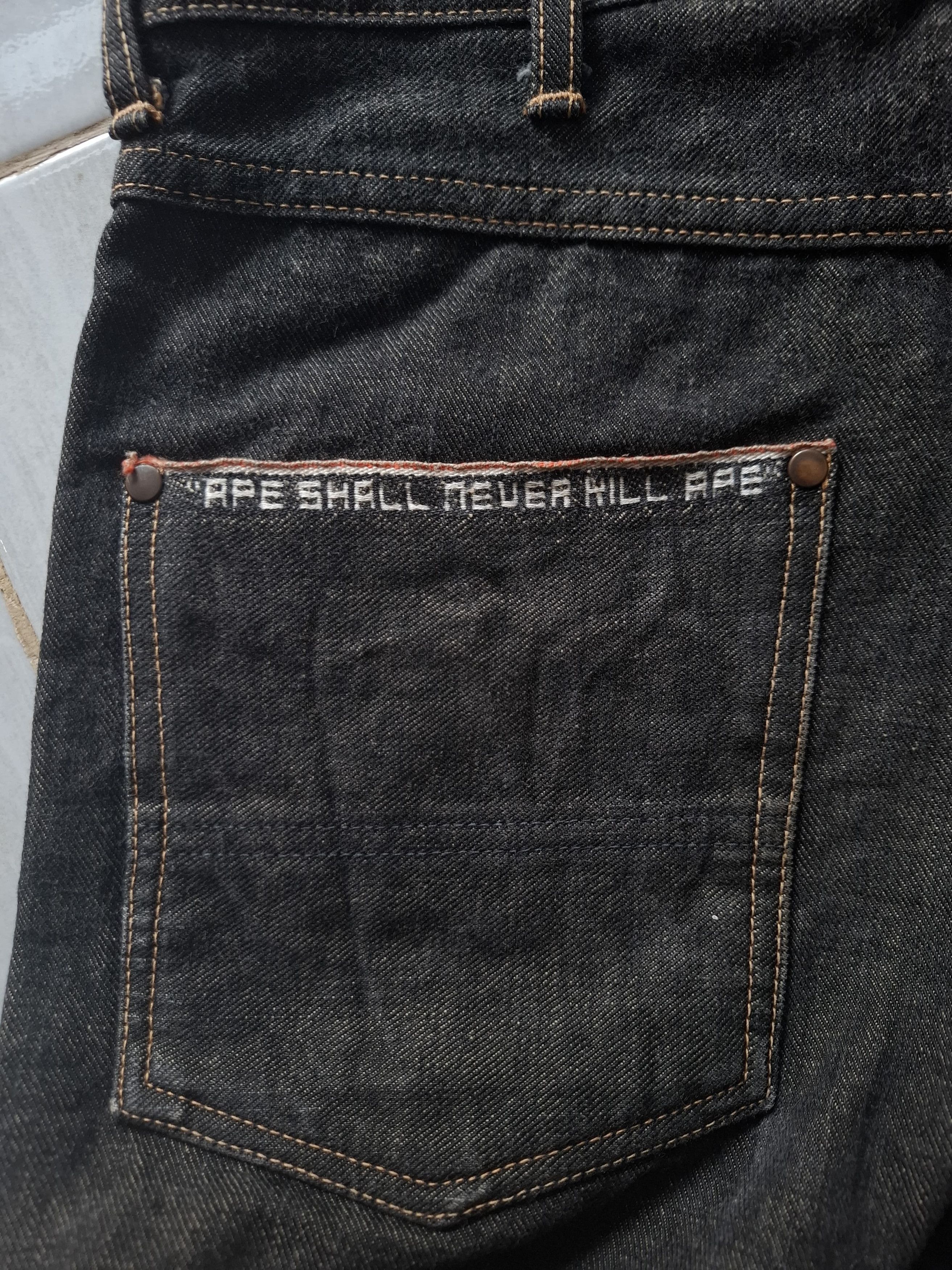 Bape Bape denim selvedge Size US 28 / EU 44 - 10 Thumbnail