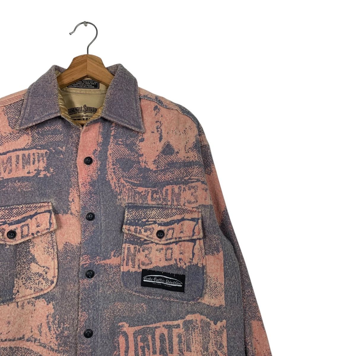 Japanese Brand Nice Design Verte Vallee Shirt Jacket Size US S / EU 44-46 / 1 - 5 Thumbnail
