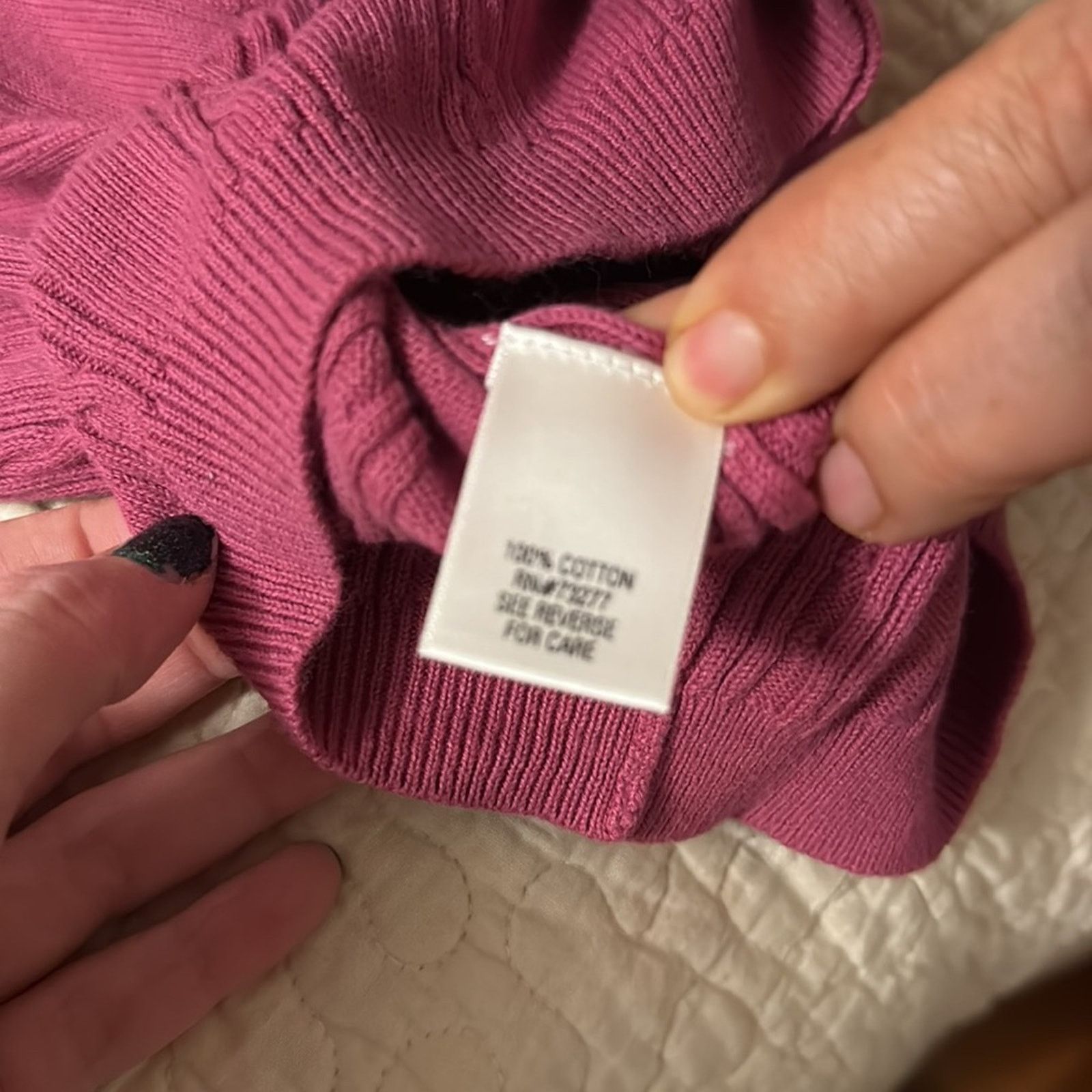 Croft & Barrow Croft & barrow turtleneck long sleeve sweater - size small Size S / US 4 / IT 40 - 3 Thumbnail