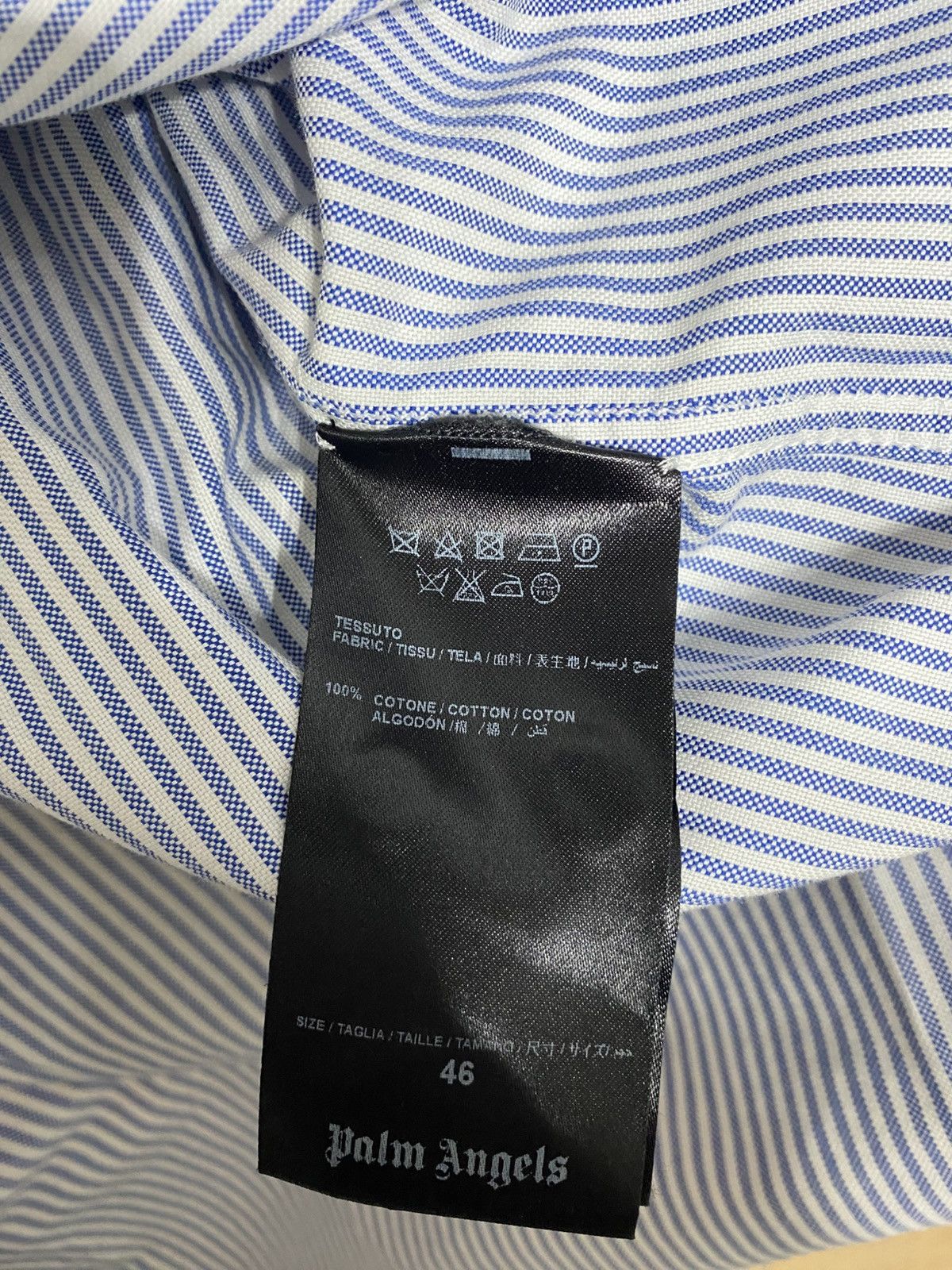 Palm Angels Palm Angels Men’s Shirt with tears, size 46/6, new Size US S / EU 44-46 / 1 - 4 Thumbnail