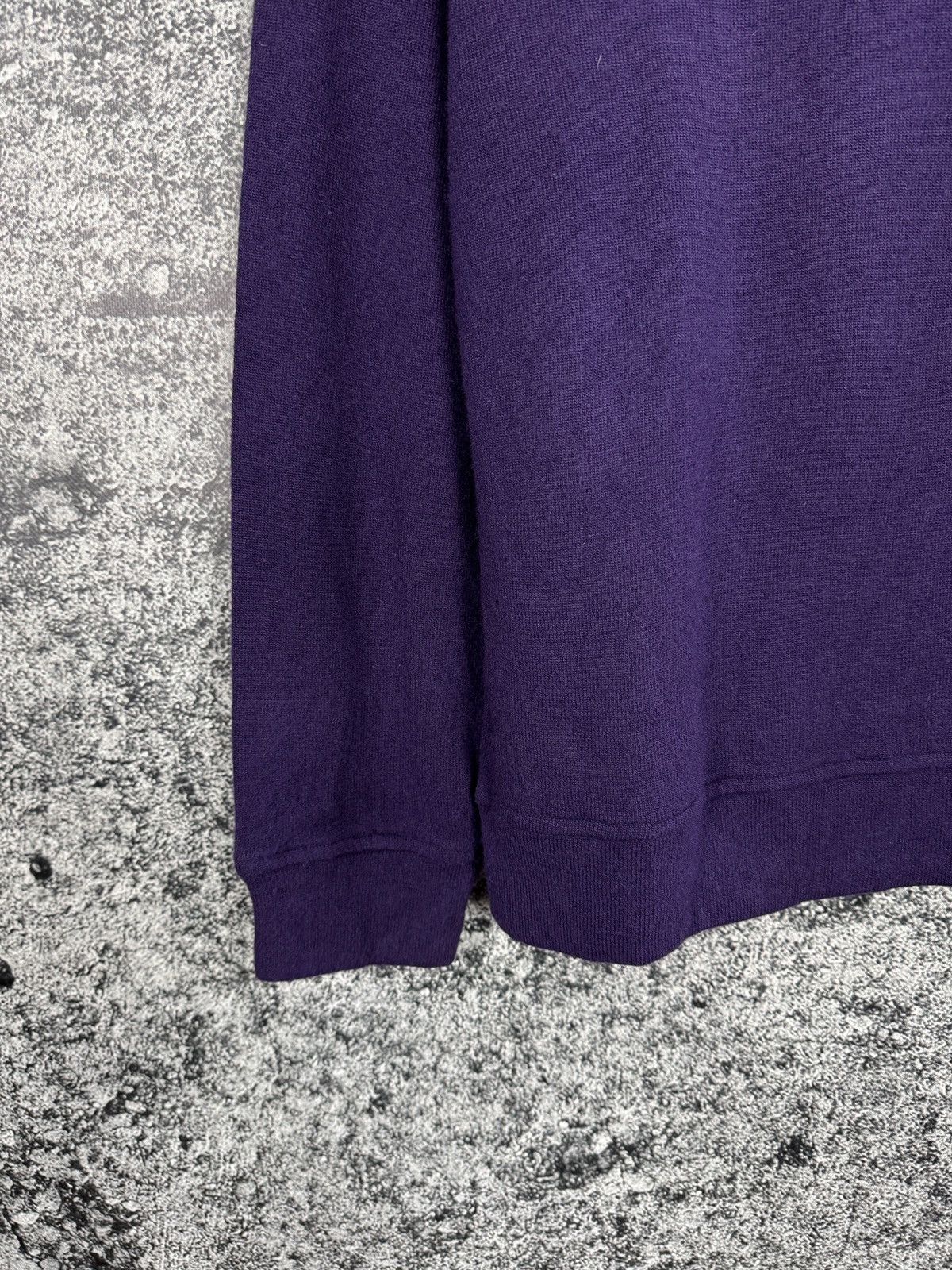 Lacoste Men’s Lacoste 1/4 Zip Sweater Pullover Vintage Purple Size 5 Size US L / EU 52-54 / 3 - 4 Thumbnail