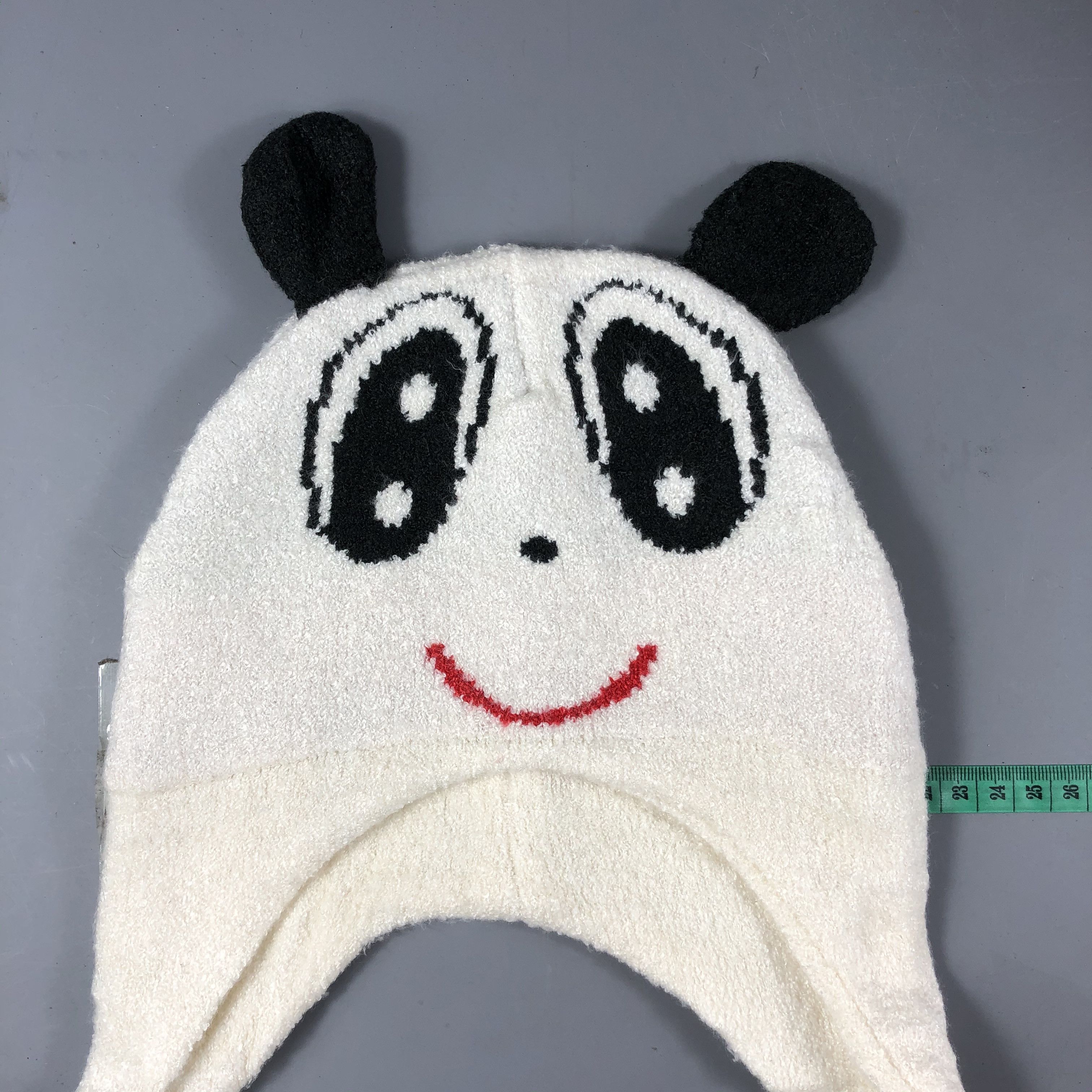 Japanese Brand Panda Earflap Beanie Size ONE SIZE - 3 Thumbnail