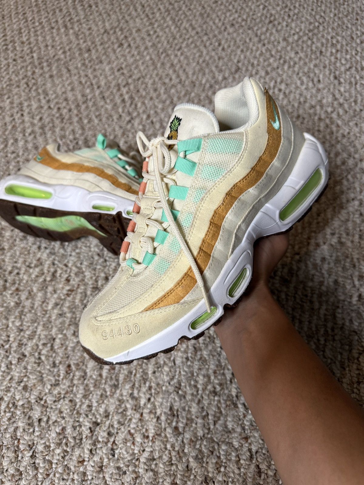 Nike Nike Air Max 95 “ Happy Pineapple “ Size US 9 / EU 42 - 1 Thumbnail