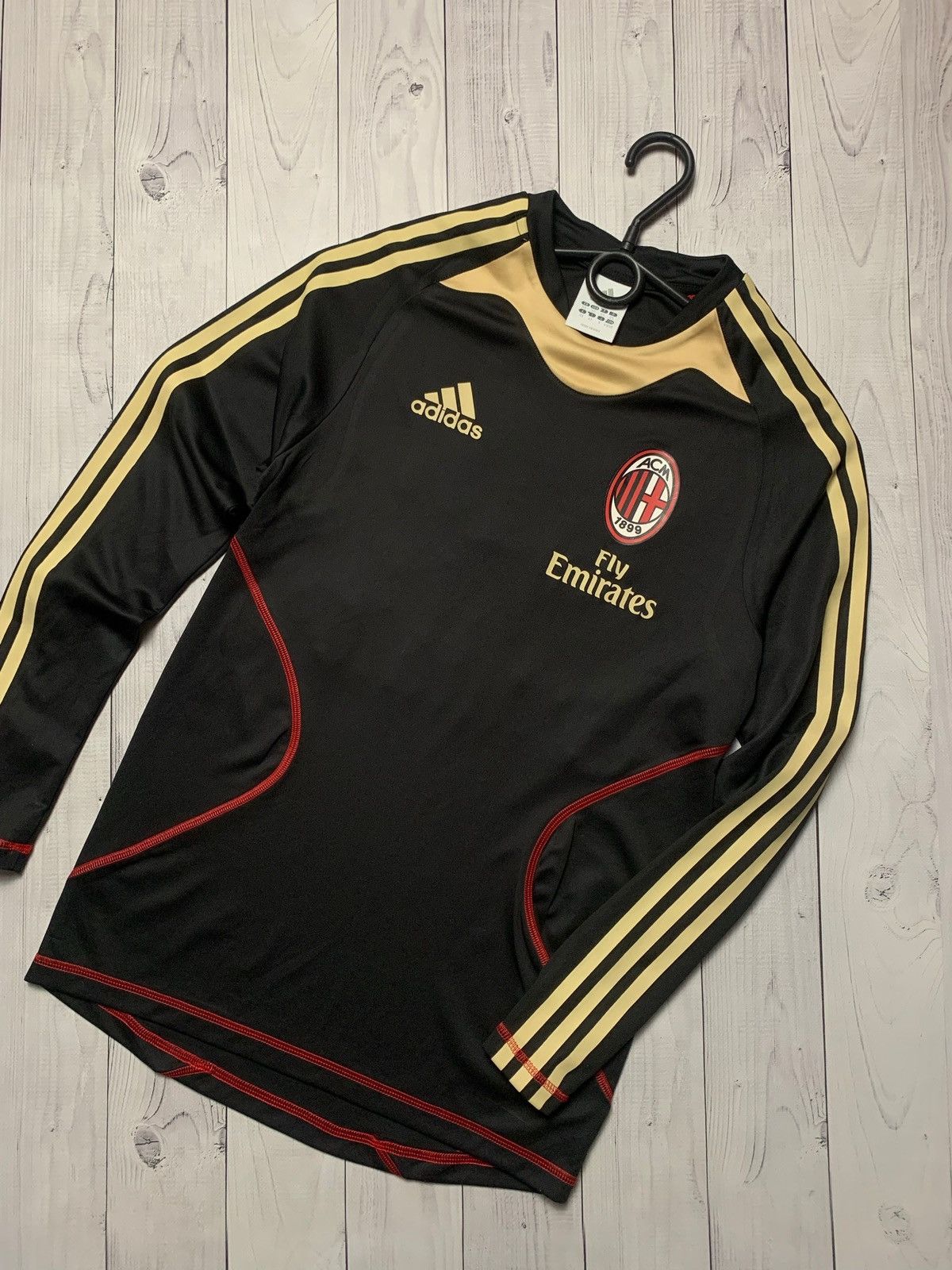 Adidas × Vintage Vintage adidas AC Milan soccer sweatshirt size XXS Size US XS / EU 42 / 0 - 2 Thumbnail
