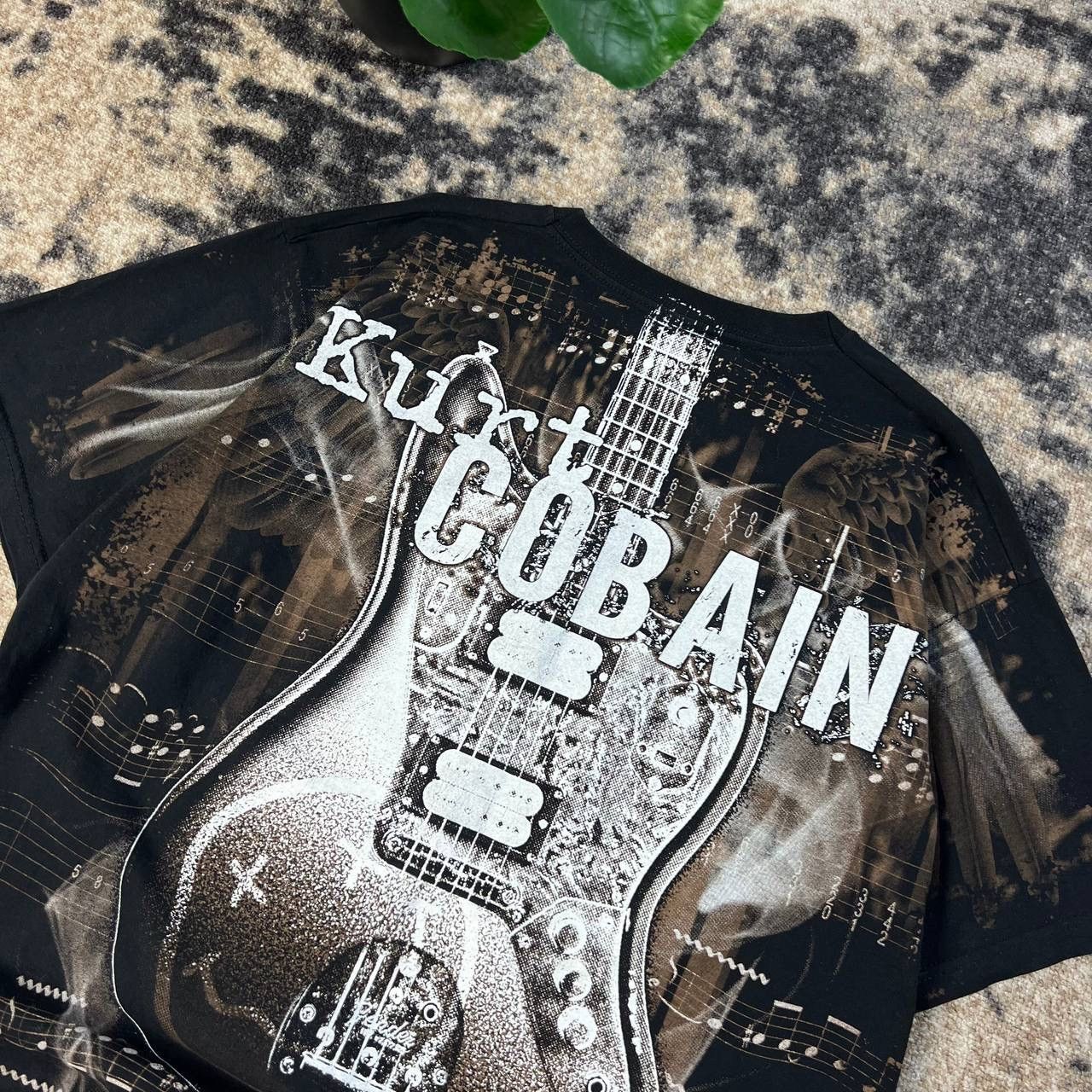 Nirvana Nirvana Vintage 2000s Allover Print Rock Band T-Shirt 1TS29 Size US L / EU 52-54 / 3 - 5 Thumbnail