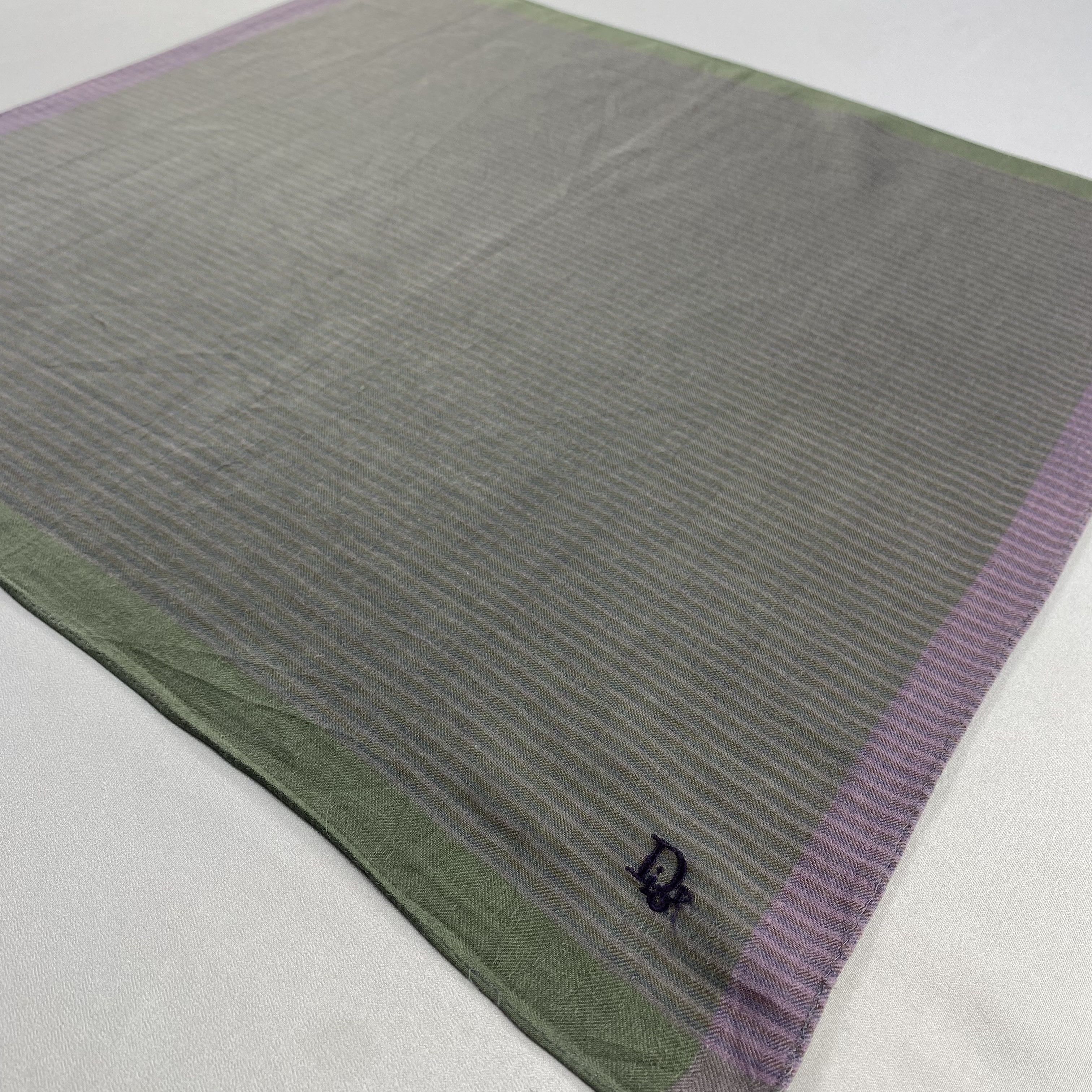 Vintage Dior Bandana/ Handkerchief / Neckerchief-P1803 Size ONE SIZE - 2 Thumbnail