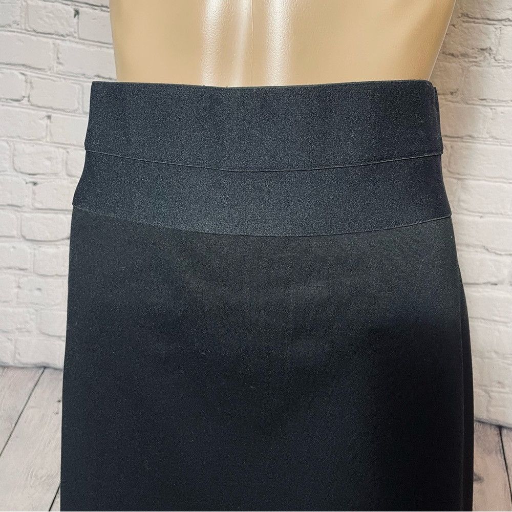 Diane von Furstenberg Diane von Furstenberg Elsa Woven Pencil Black Skirt Size 12 Size 34" / US 12 / IT 48 - 8 Thumbnail