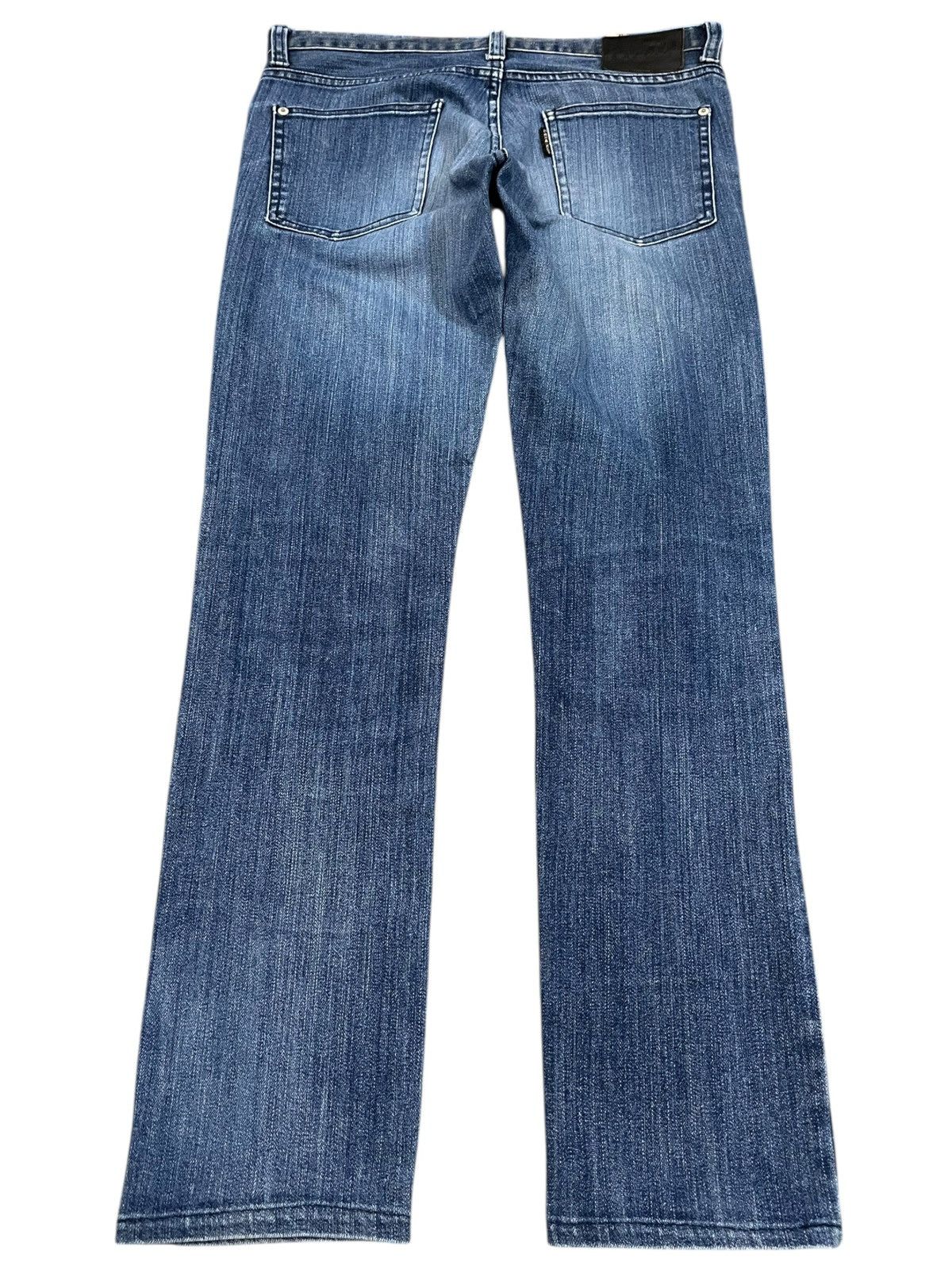 Blue Blue Japan × HOLLYWOOD RANCH MARKET × Japan Blue Vintage Hollywood Ranch Market Slim Fit Distressed Denim Size US 32 / EU 48 - 5 Thumbnail