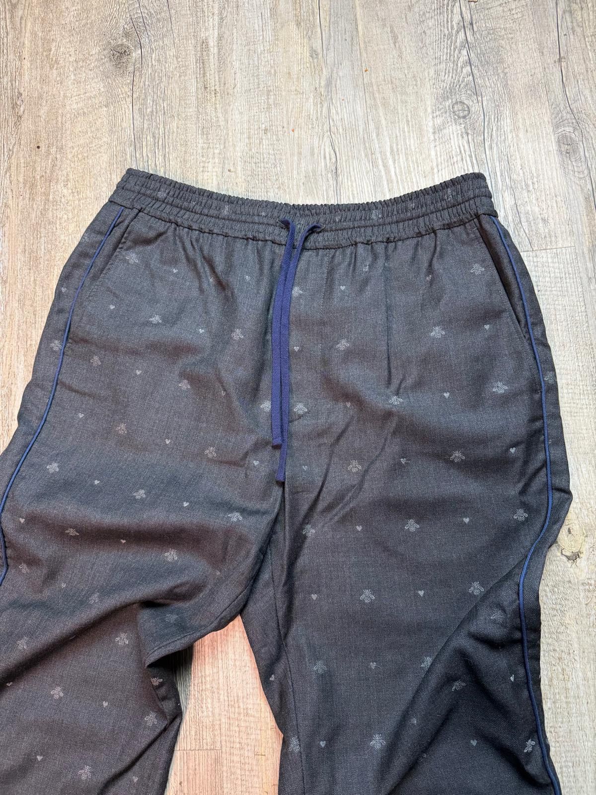 Gucci Gucci runway 1/1 monogram print thin suit jogger pants Size US 30 / EU 46 - 3 Thumbnail
