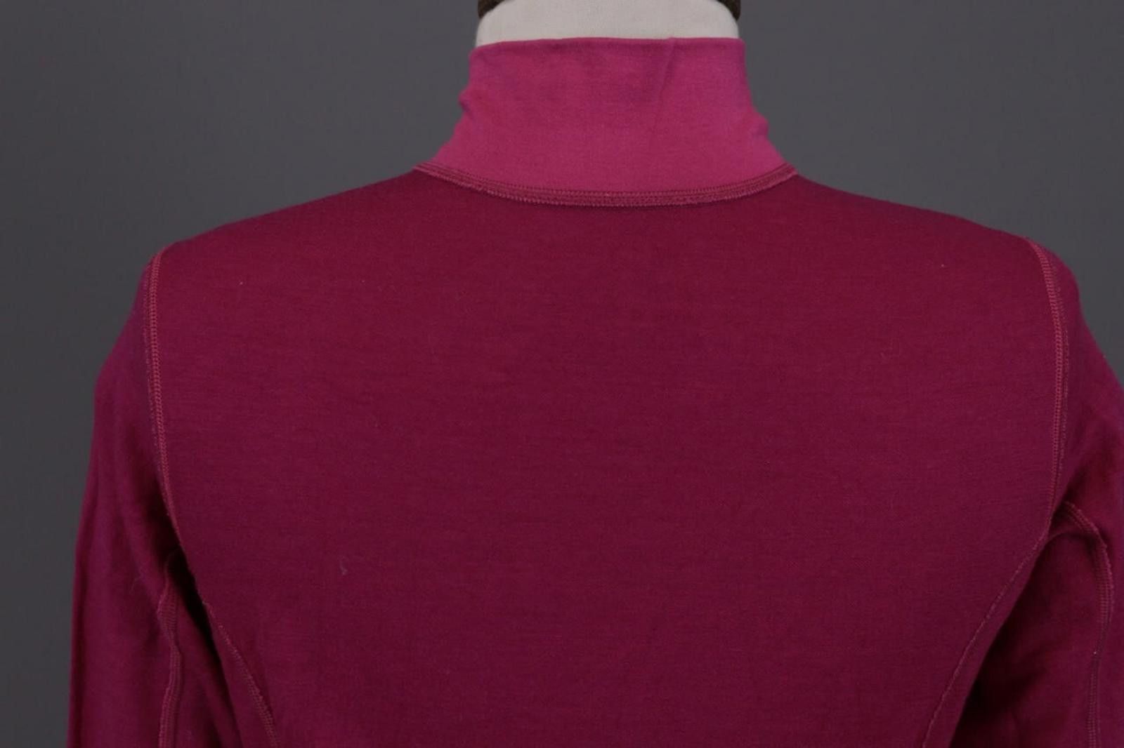 ORTOVOX Ortovox Burgundy Pink Lightweight Wool Base Layer Size M Size M / US 6-8 / IT 42-44 - 10 Thumbnail