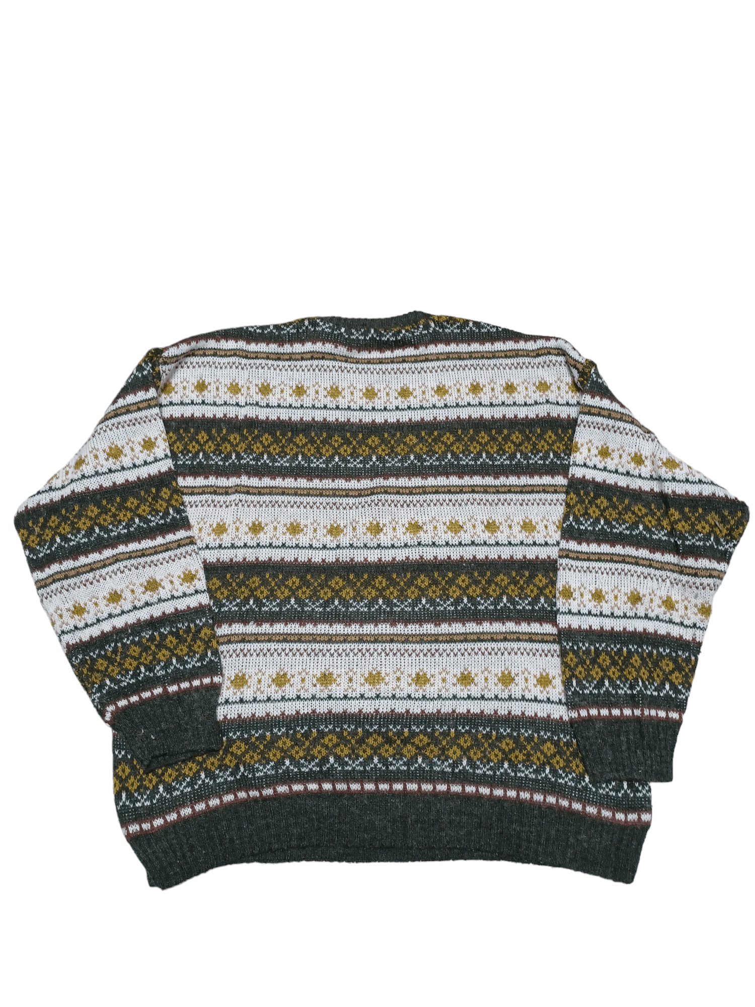 Other MADE IN ITALY OVERSIZE MULTICOLOR WOOL SWEATER Size US L / EU 52-54 / 3 - 2 Thumbnail