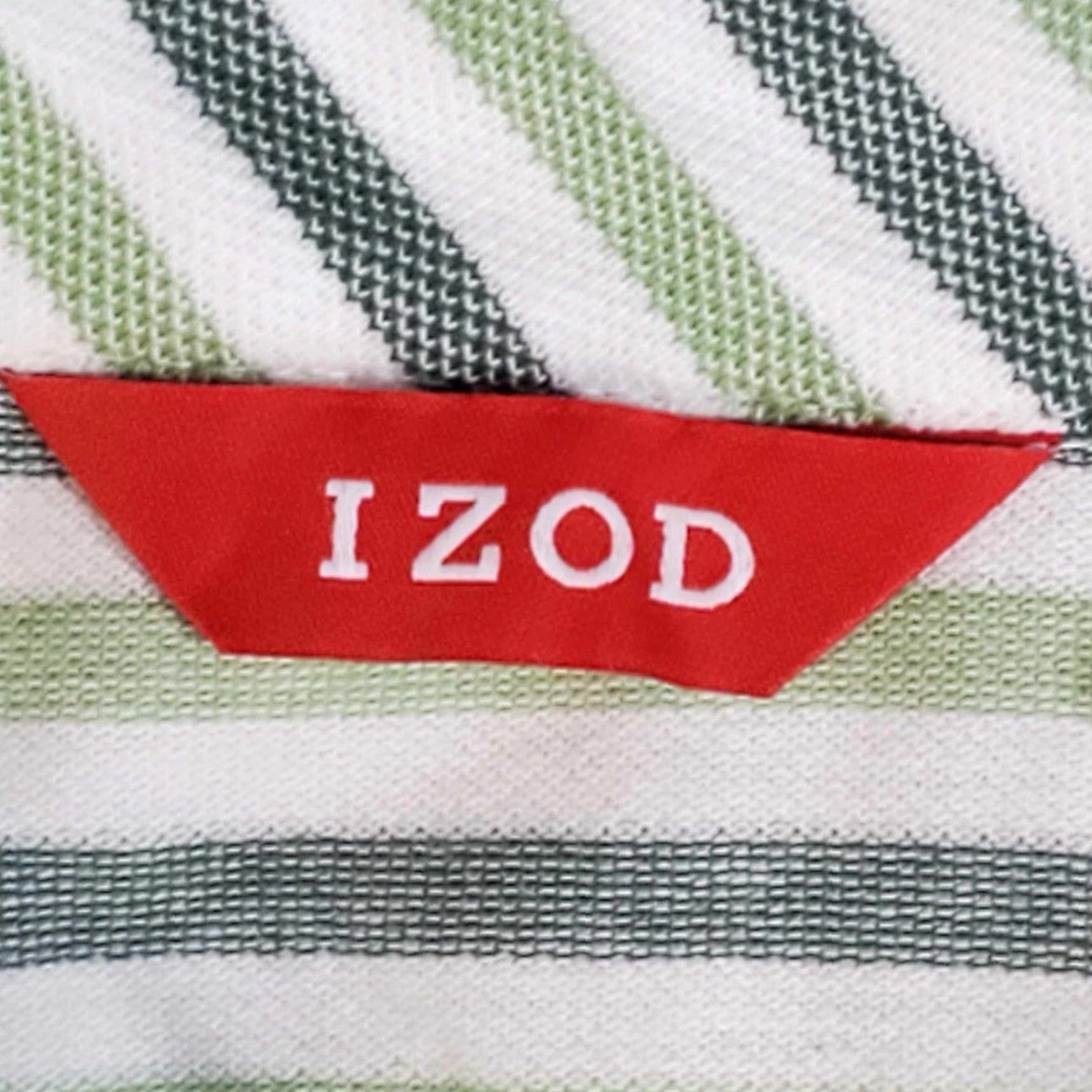 Izod IZOD Newport Oxford Polo Shirt Multicolor Striped Short Sleeve 100% Cotton Mens XL NWT MSRP 5 Size US XL / EU 56 / 4 - 4 Thumbnail