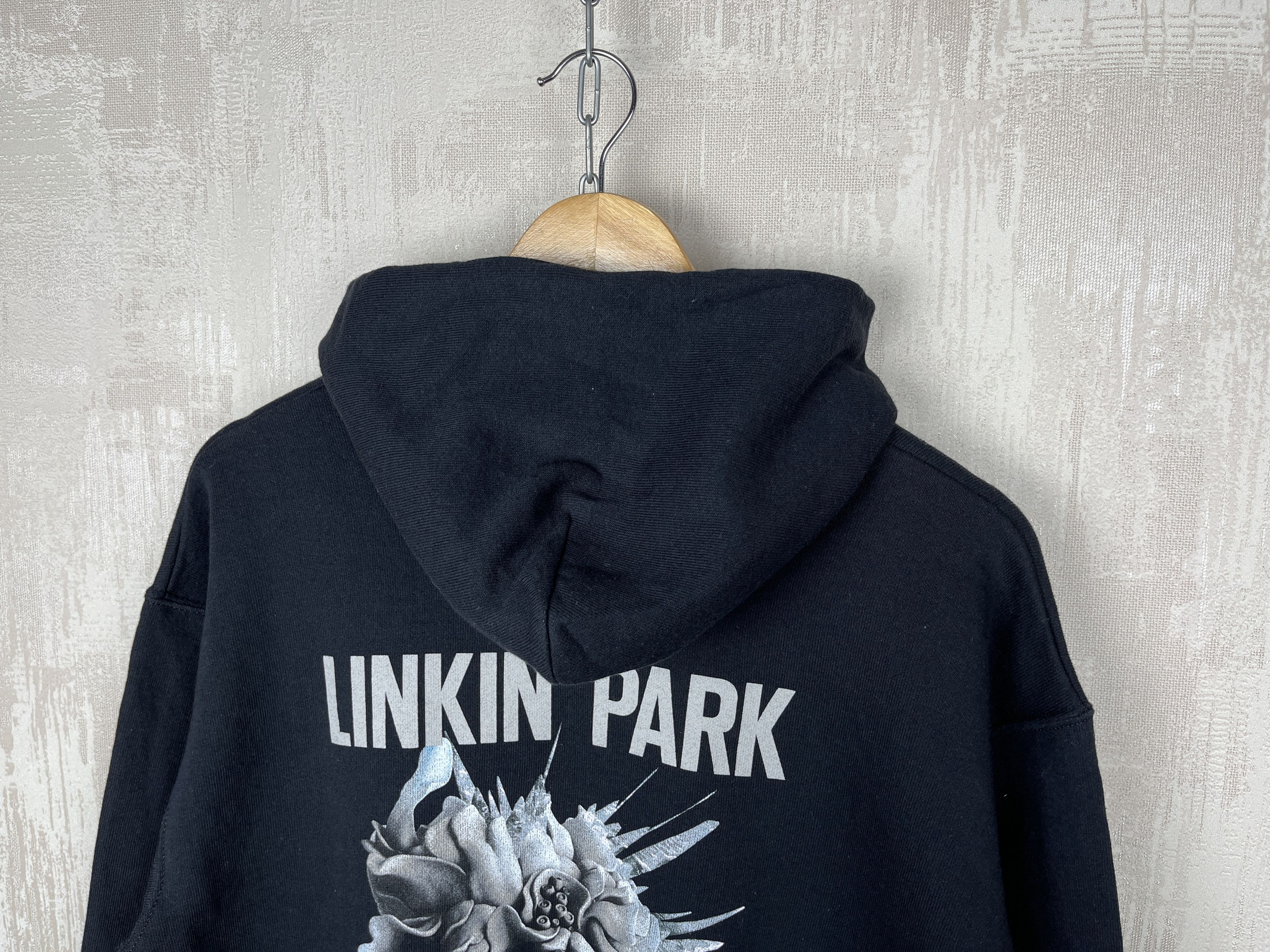 Band Tees × Gildan Linkin Park 2014 Rock Band Double Sided Print Hoodie Size US S / EU 44-46 / 1 - 3 Thumbnail