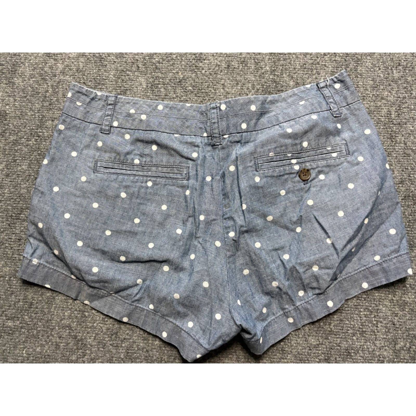 J.Crew **J.CREW Women's City Fit Blue Polka Dot Shorts Size 6** User: **J.CREW Women's Blue Polka Dot City Fit Shorts Size 6** Size 28" / US 6 / IT 42 - 4 Thumbnail